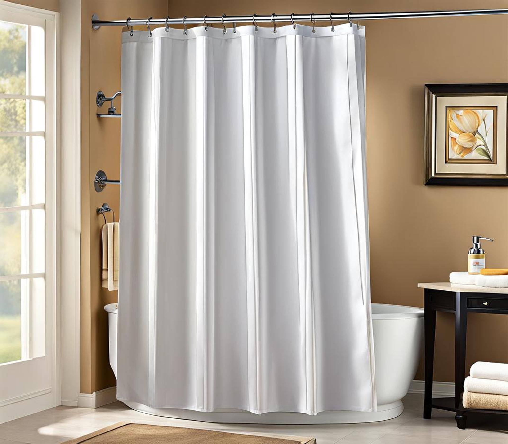 Lock Down Shower Water with Clorox Curtain Liners