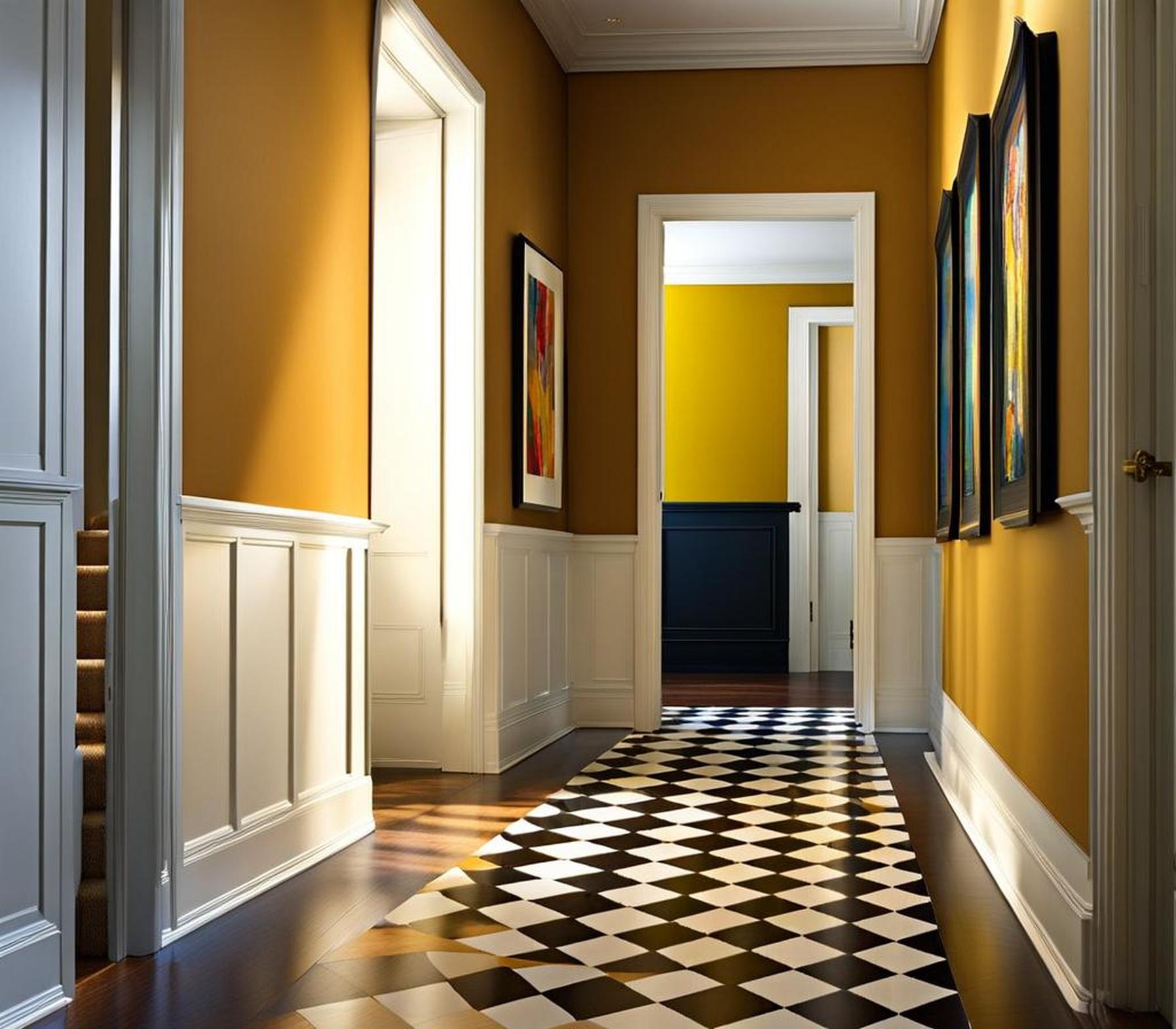 best paint color for dark hallway