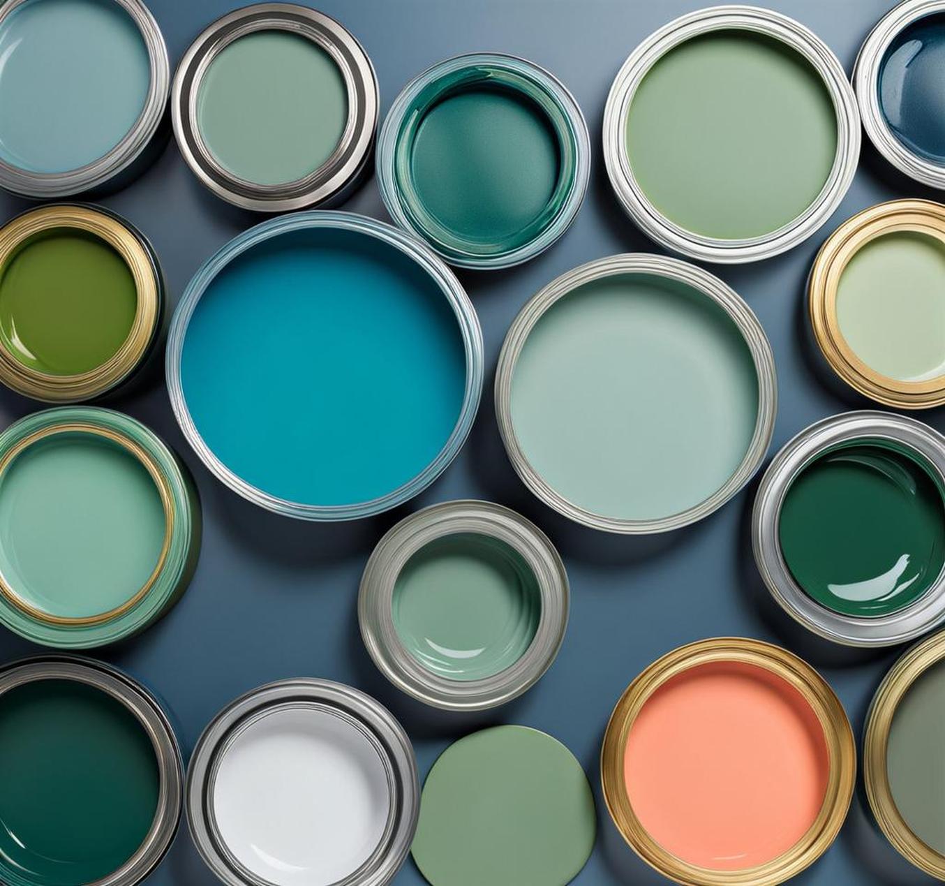 blue gray green paint colors