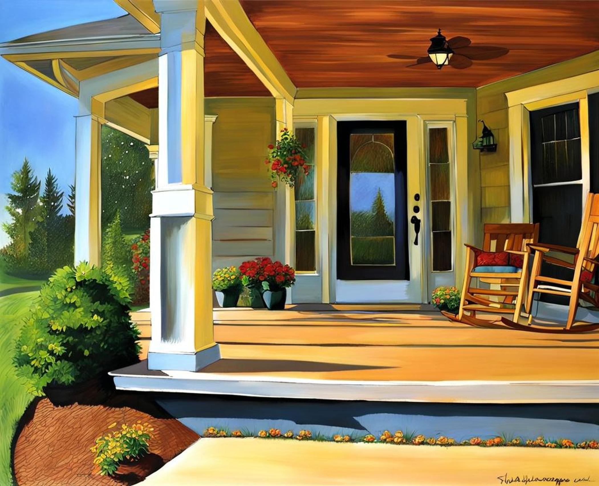 Beautify Your Concrete Porch on a Budget With This Painting Guide