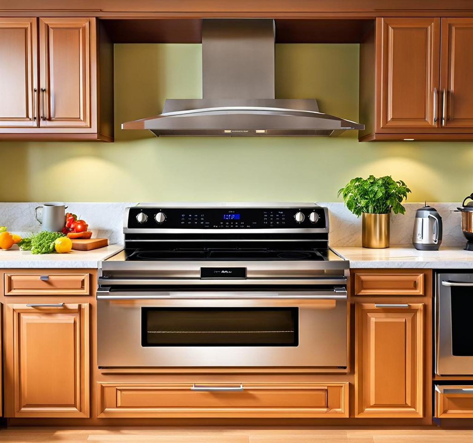 how to arrange appliances on kitchen counter