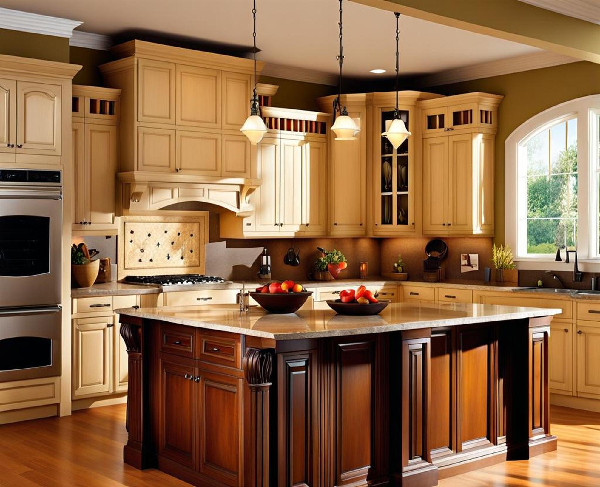 kitchen islands with corbels