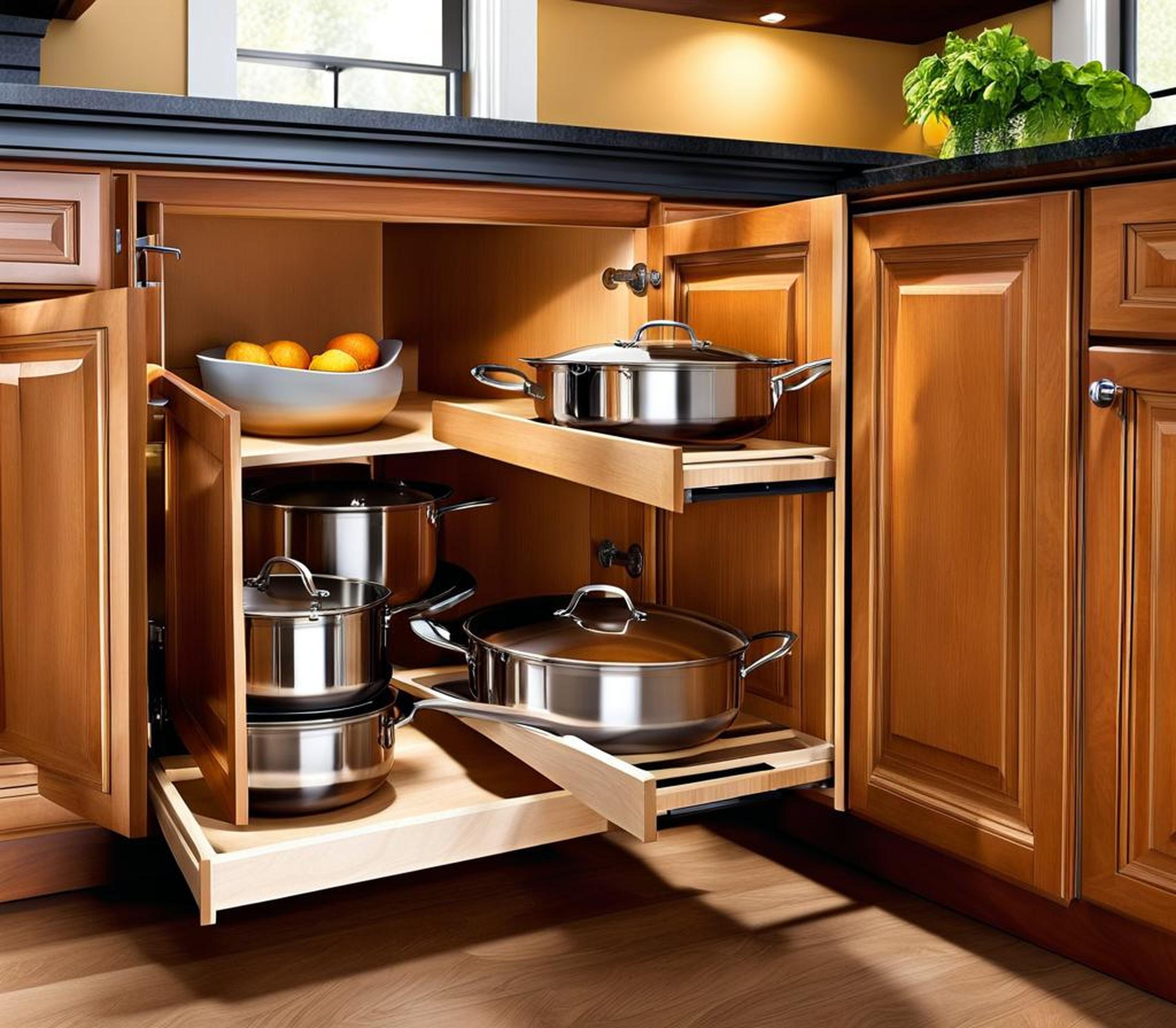 blind corner kitchen cabinet ideas