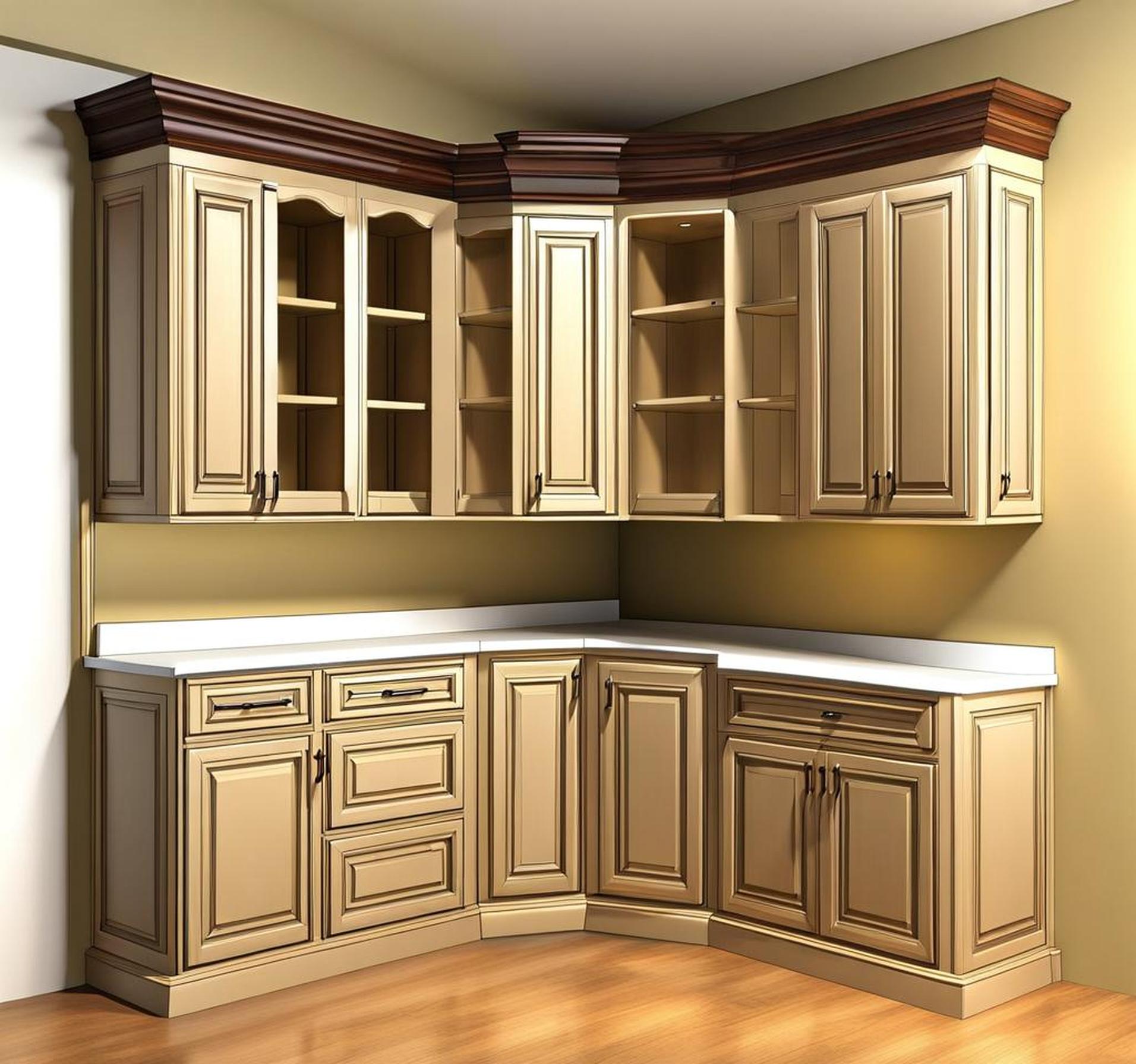 corner wall cabinet dimensions