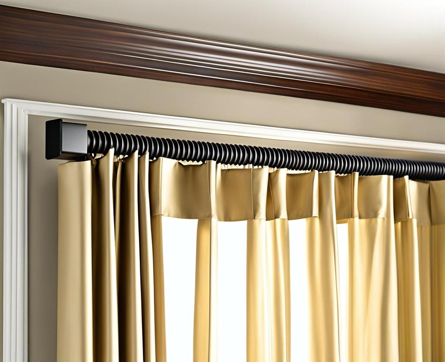 extra long traverse curtain rods
