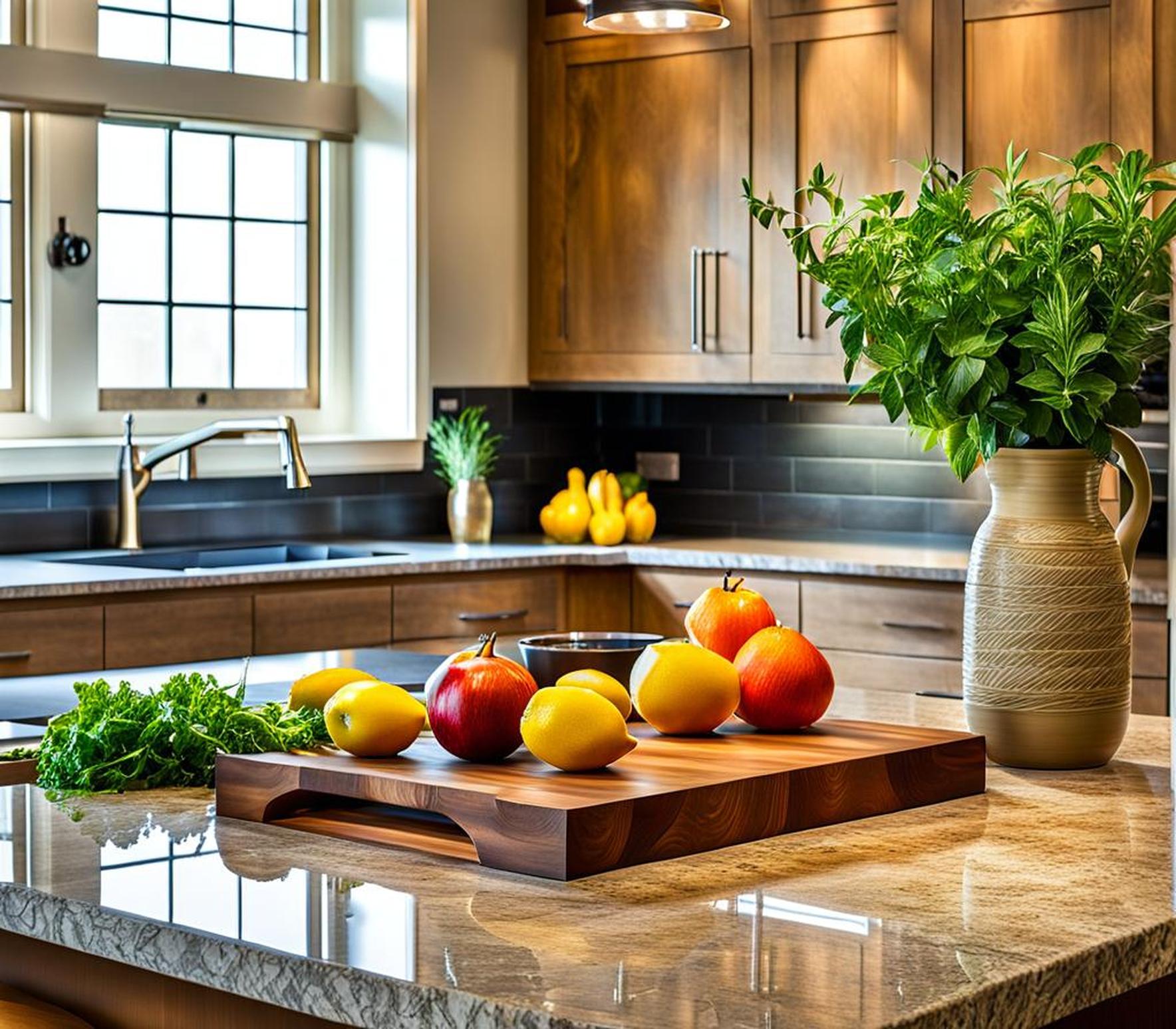 ideas to decorate kitchen counters