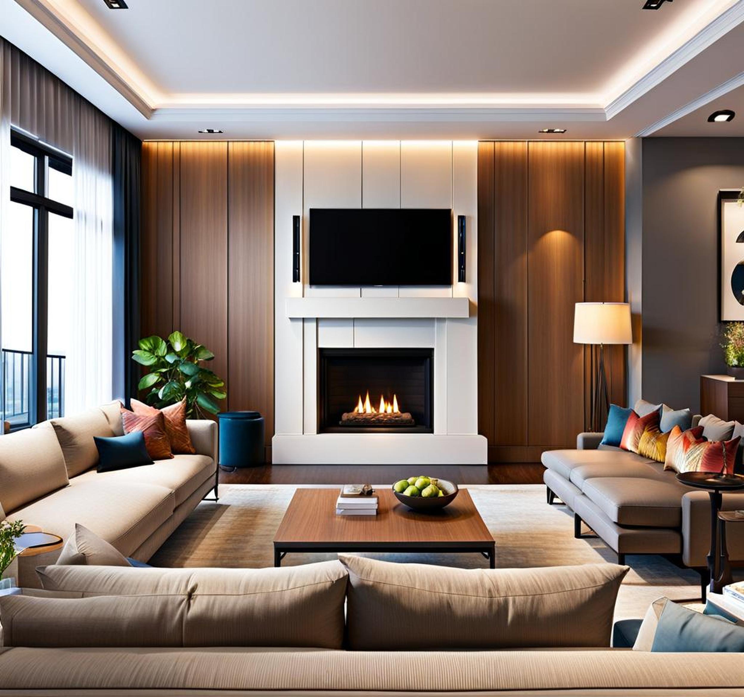 living room layout ideas with tv and fireplace