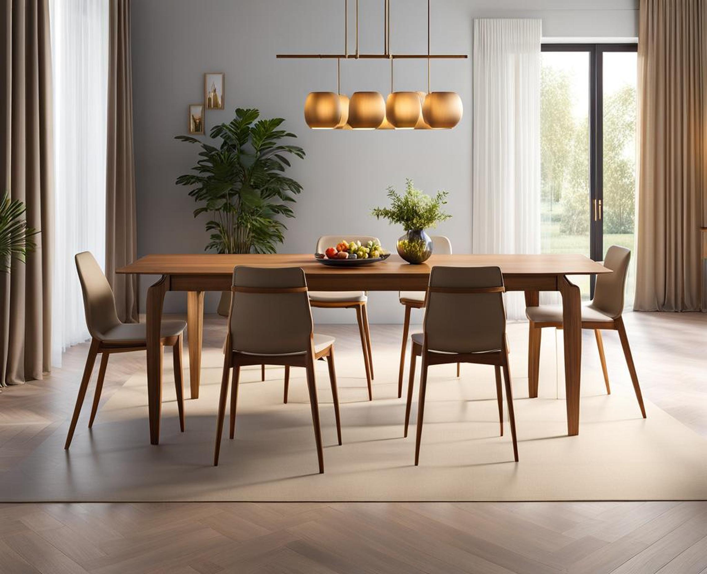skinny extendable dining table