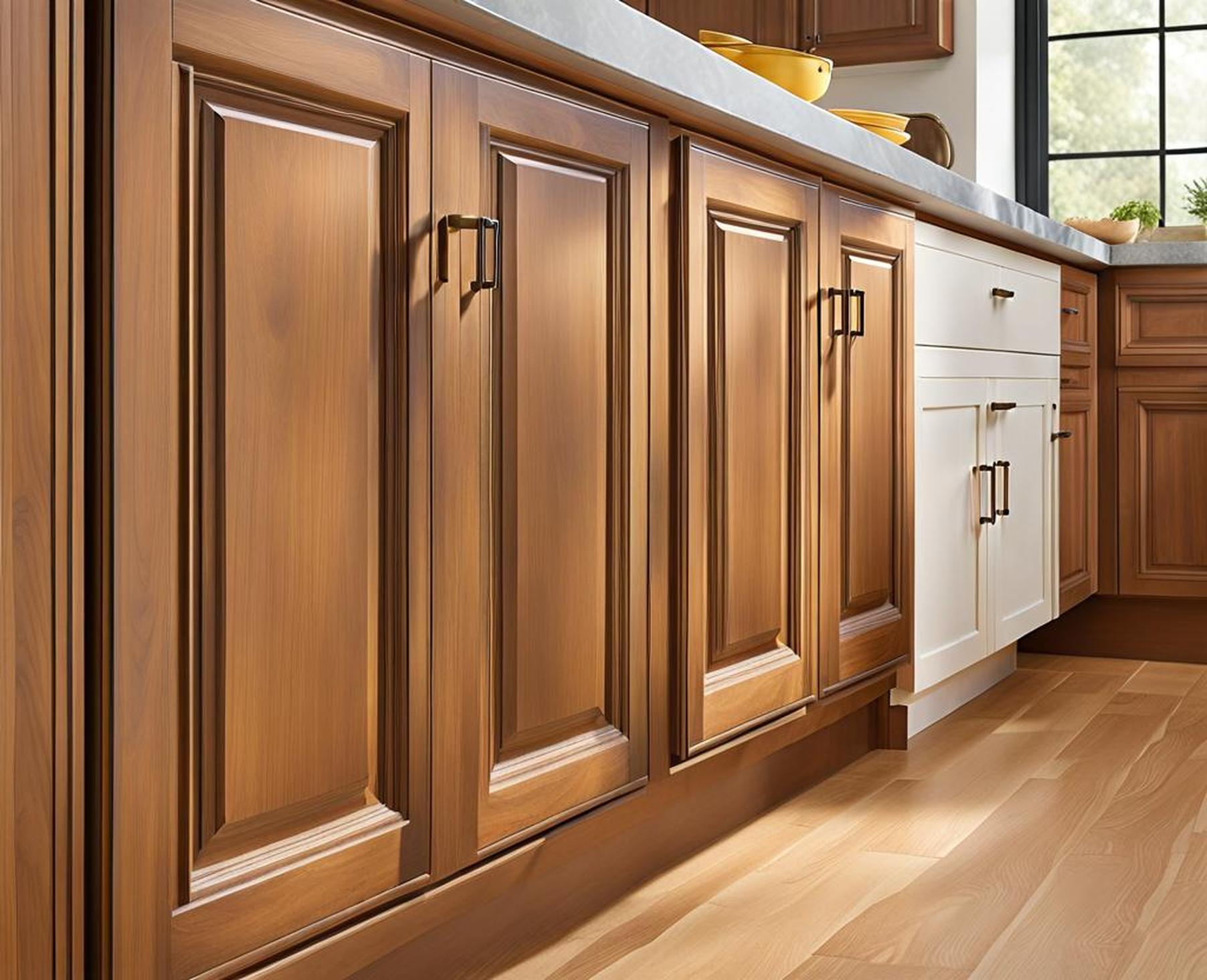 where to place handles on kitchen cabinets