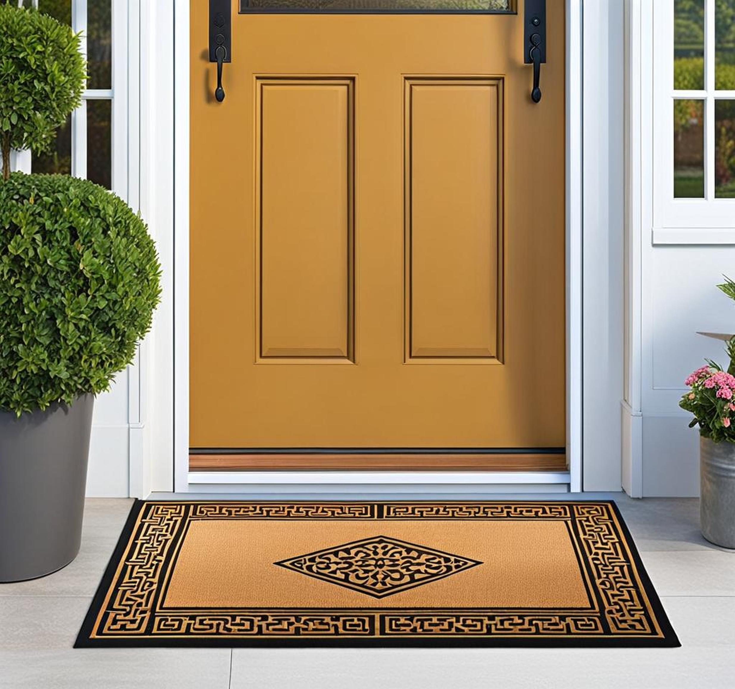 what size doormat for double doors