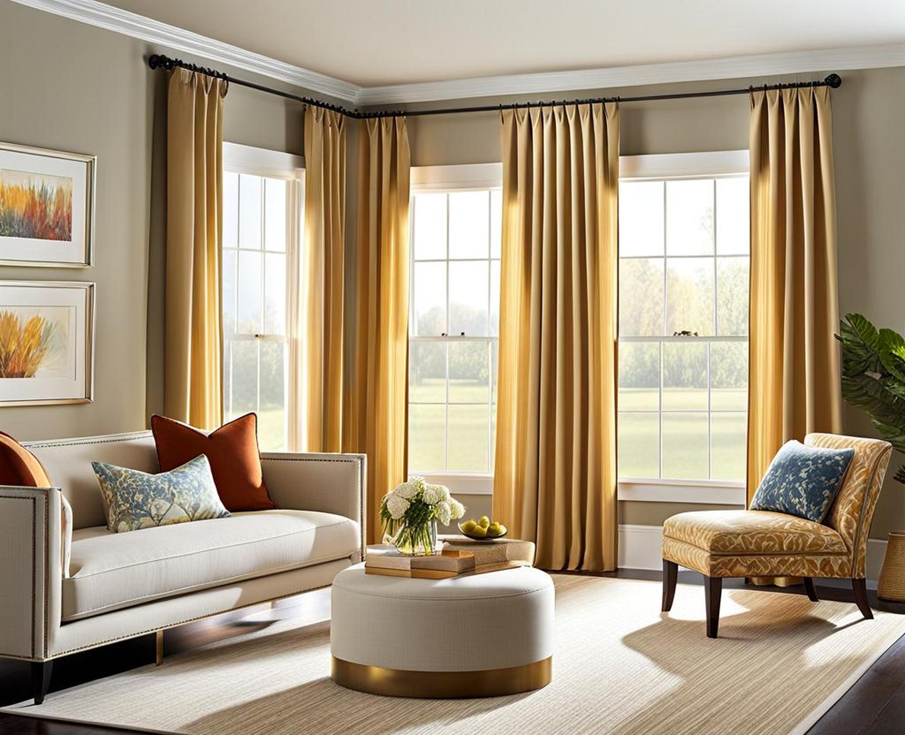 curtains for double hung windows