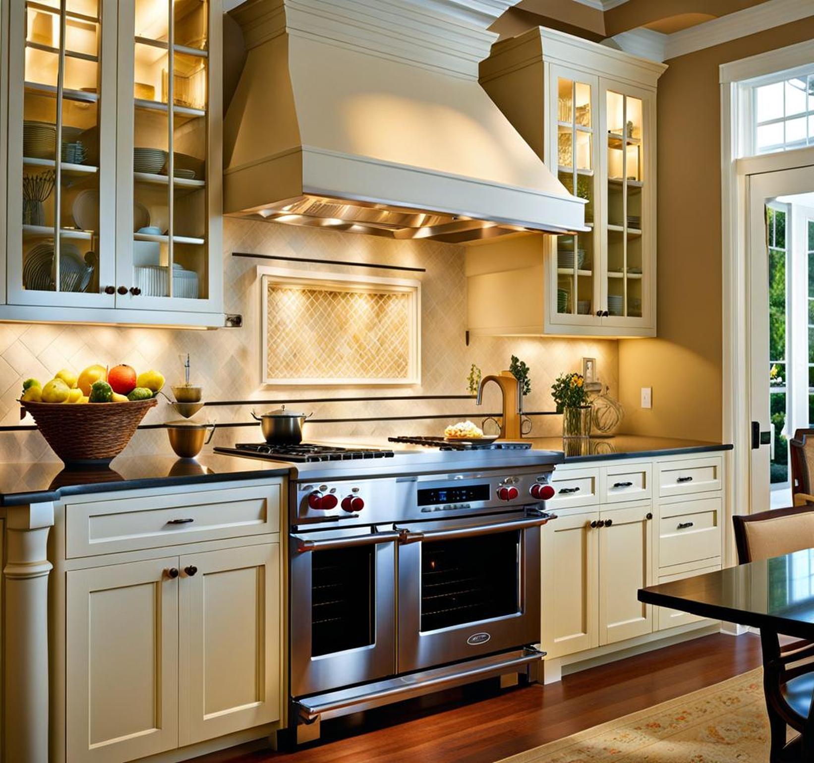 kitchens with double ovens