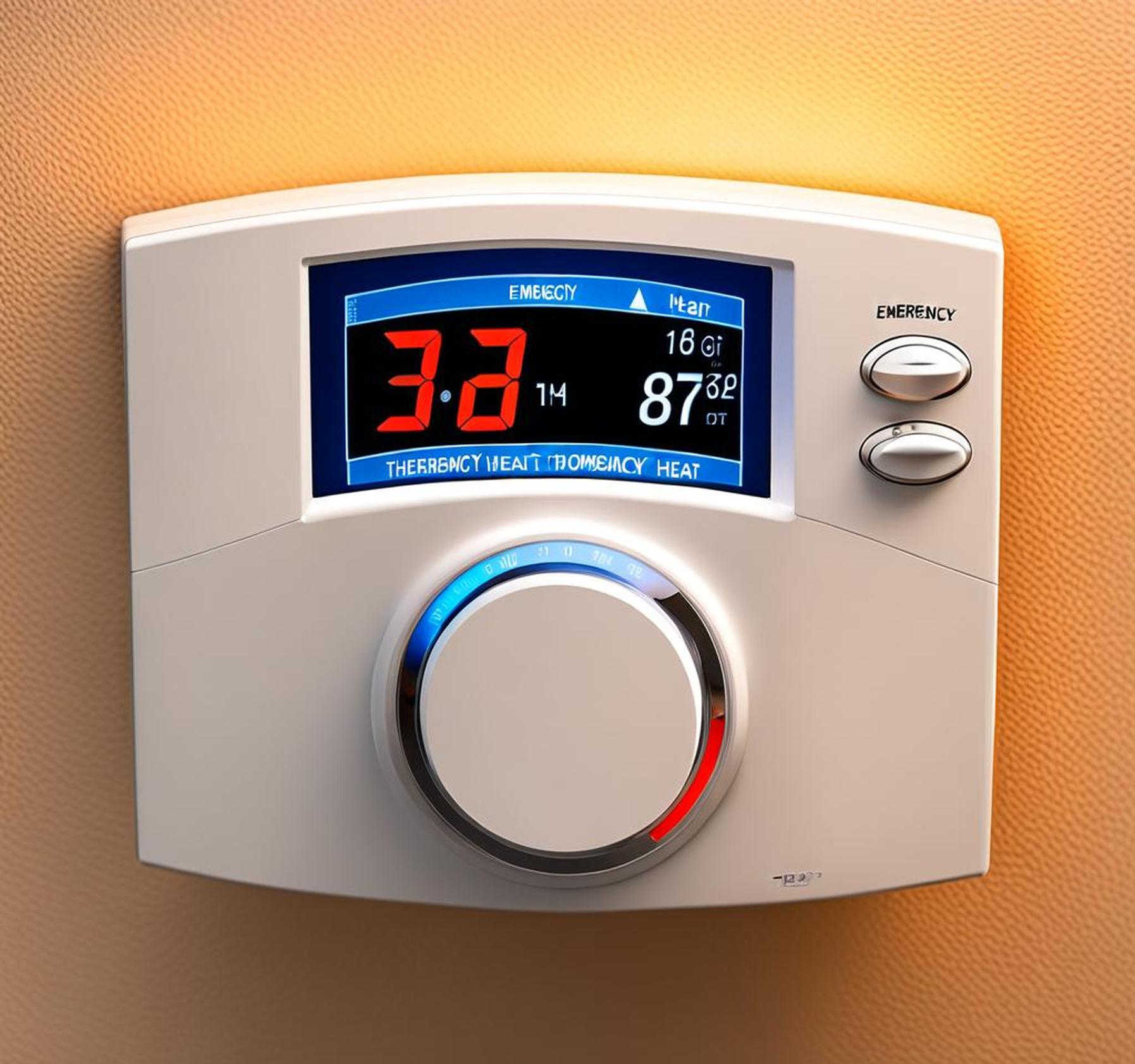emergency heat on thermostat
