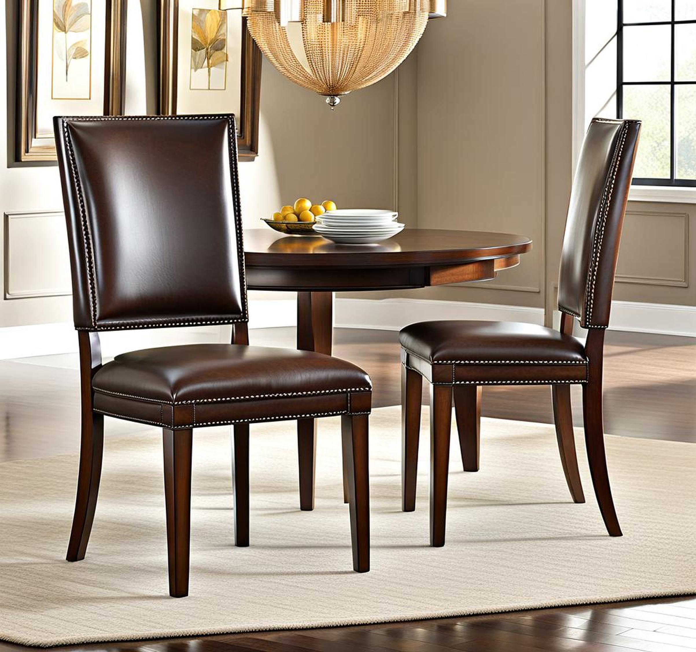 extra tall back dining chairs