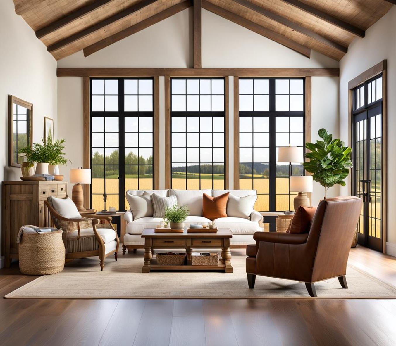 farm style living room furniture