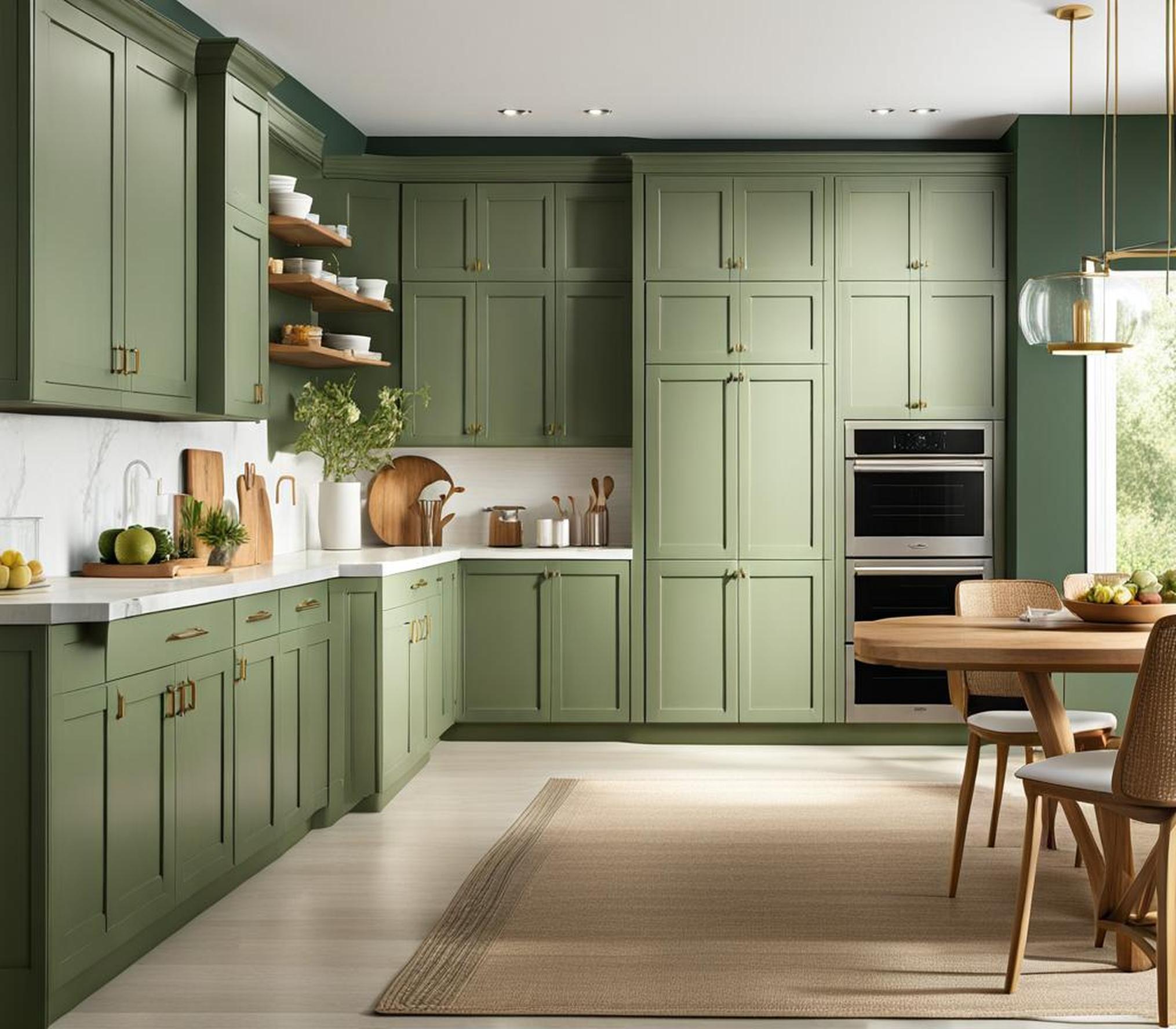 Boost Your Kitchen With The Best Sage Green Cabinets