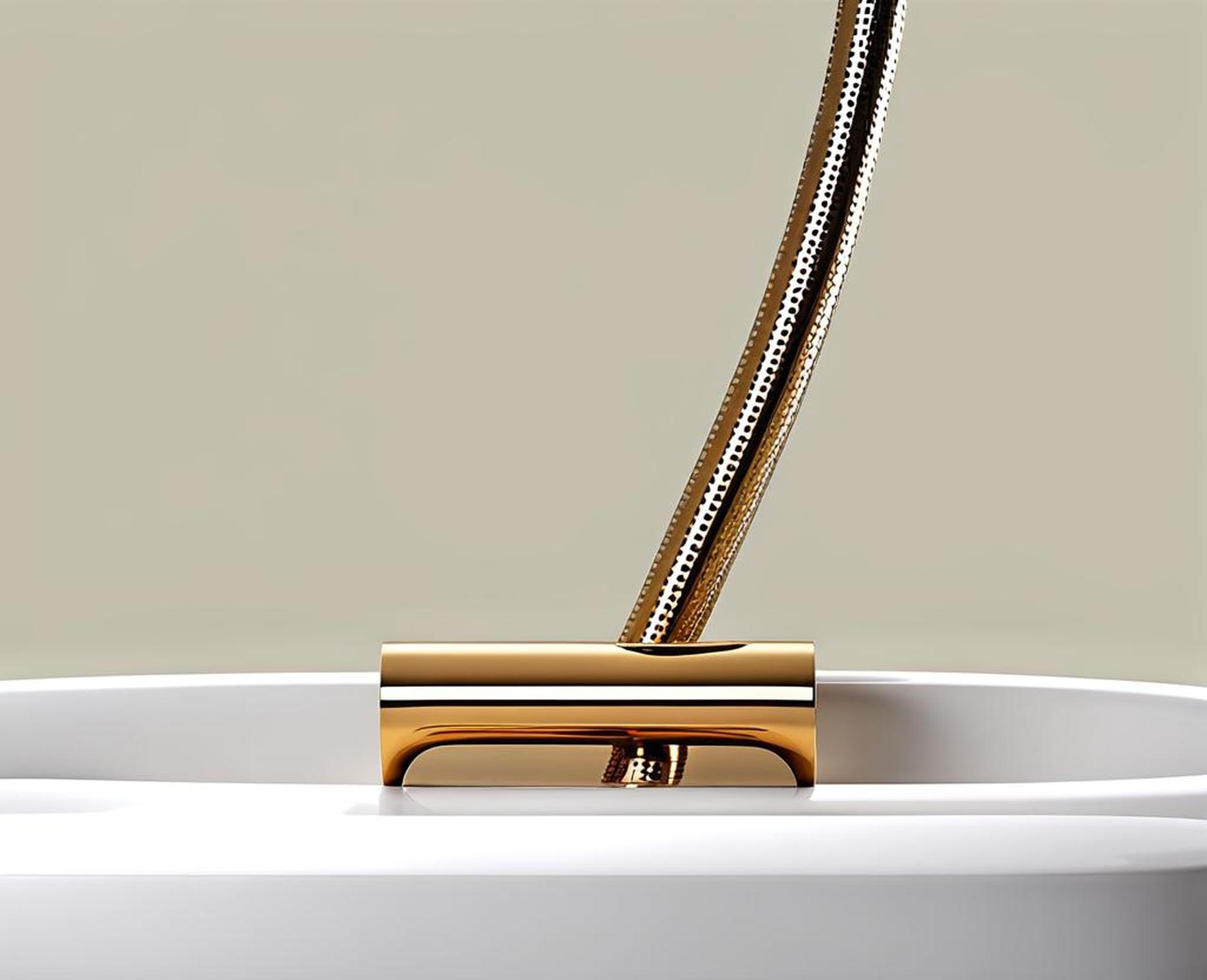 flexible drain for freestanding tub