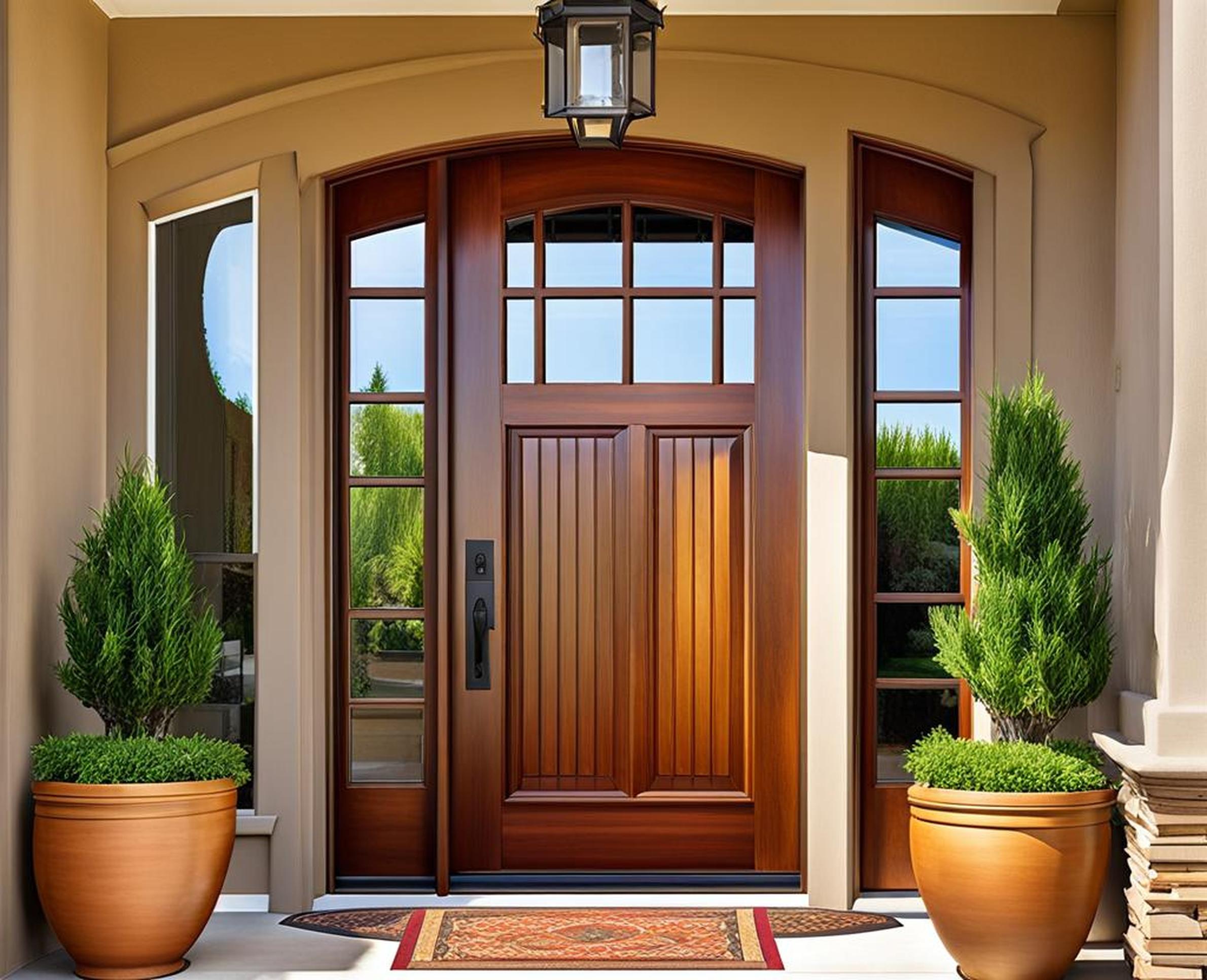 feng shui colours for front doors