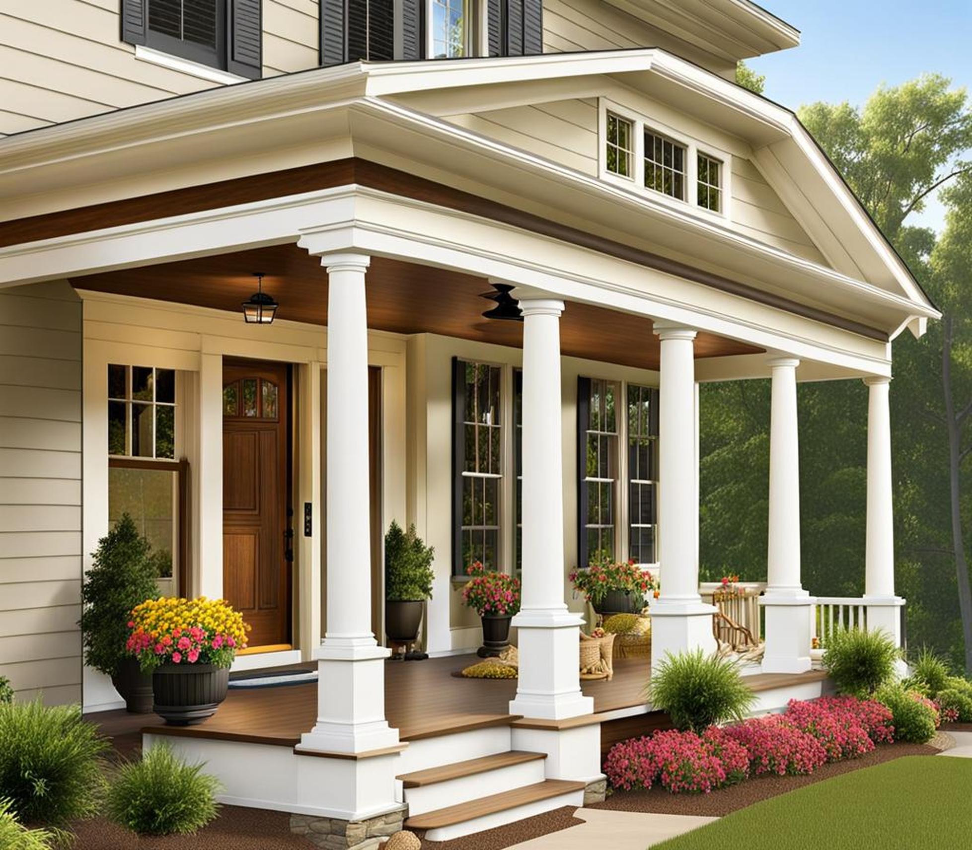 types of front porches