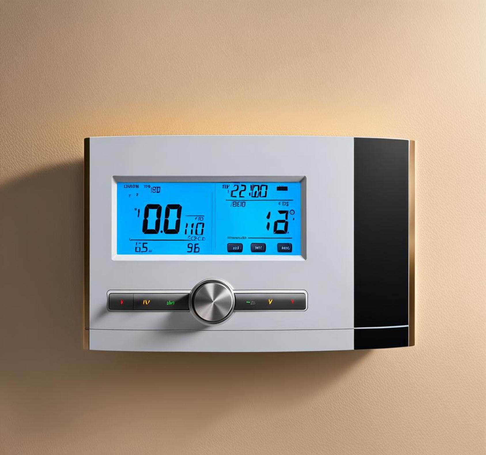 thermostat display not working
