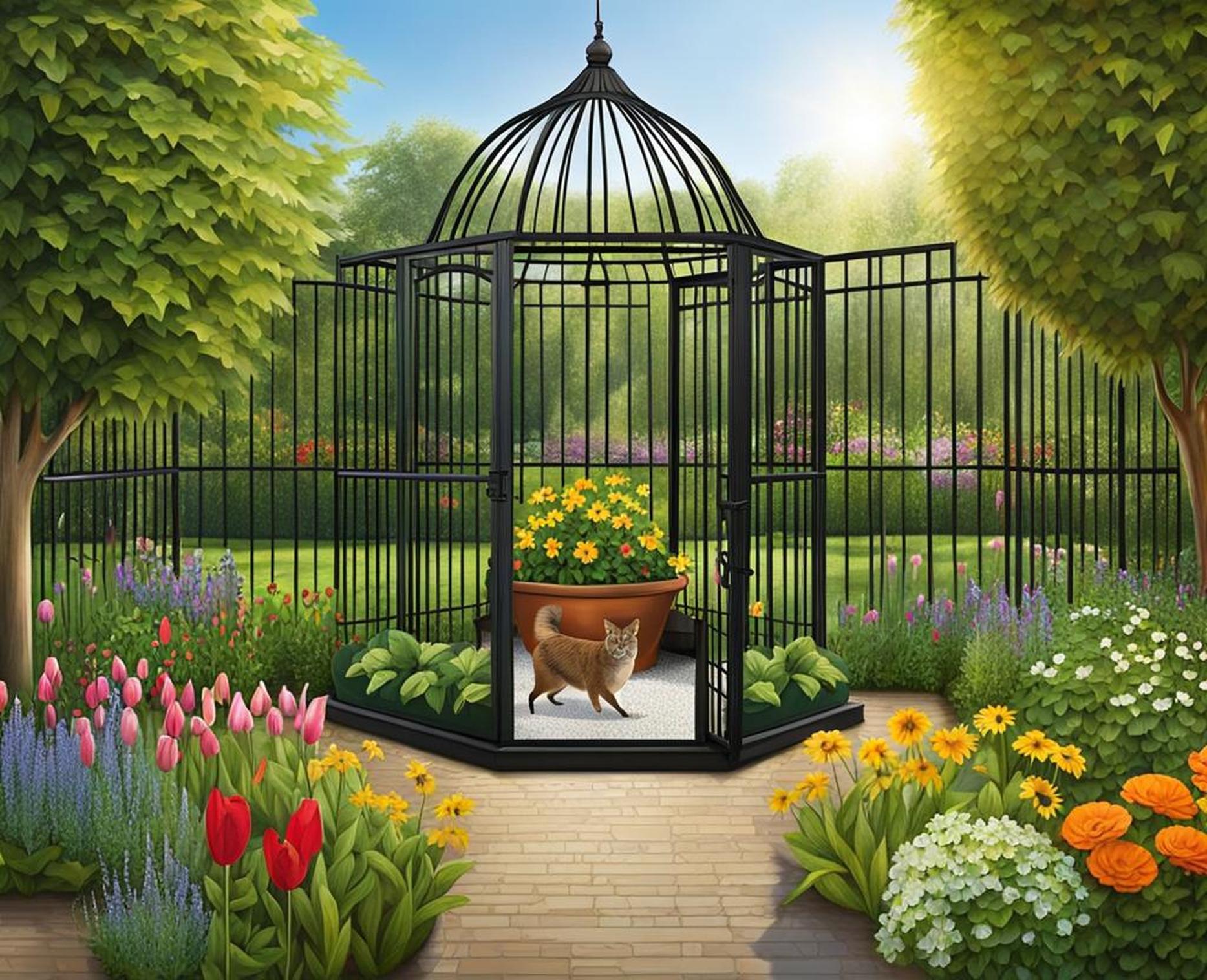 how to keep animals out of gardens