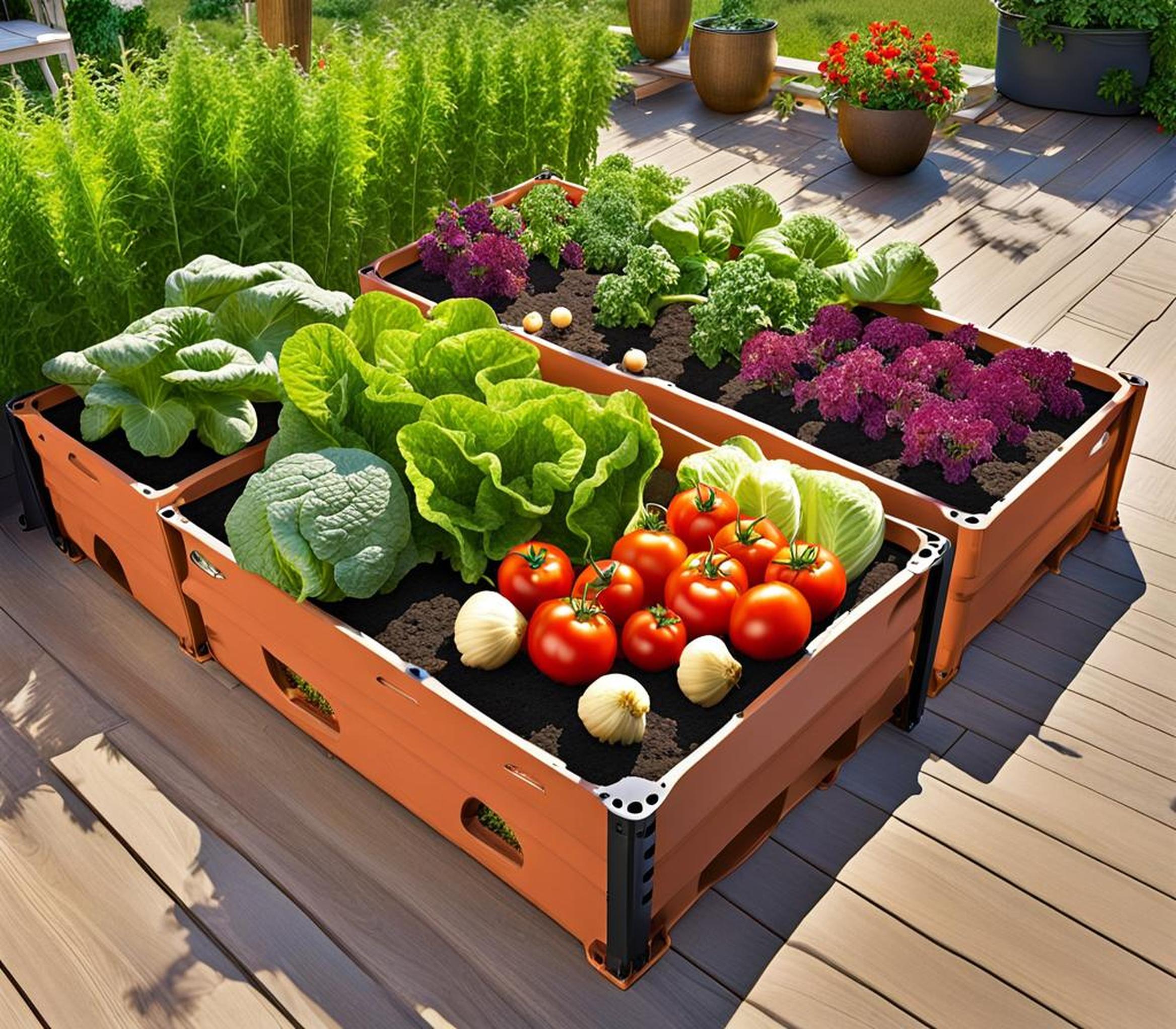 cheap container vegetable gardening ideas