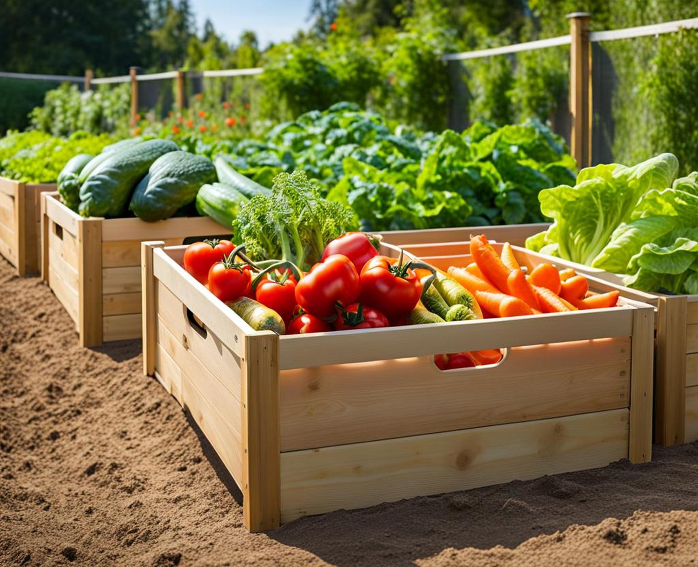 gardening boxes for vegetables