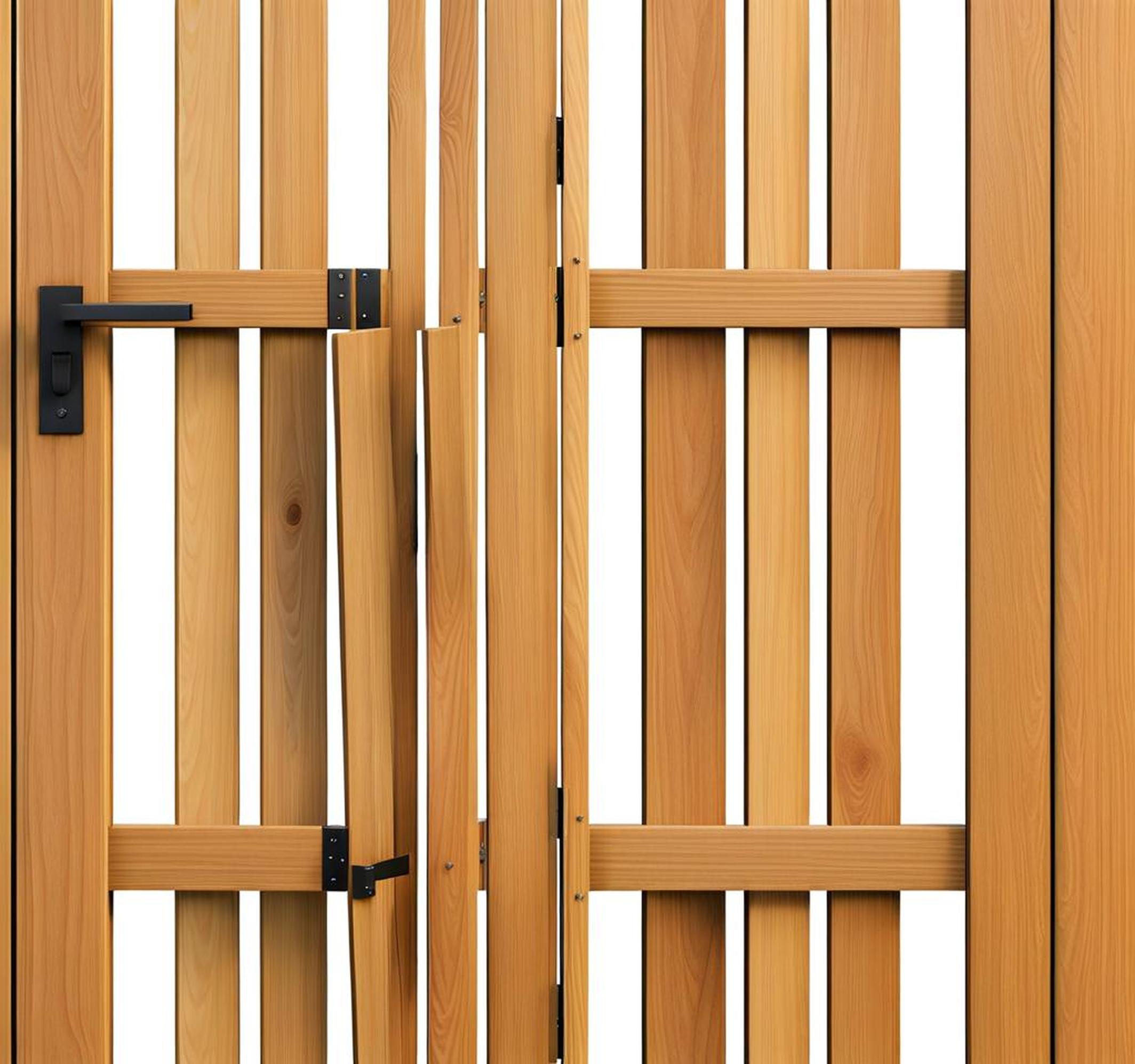 wooden fence gate designs