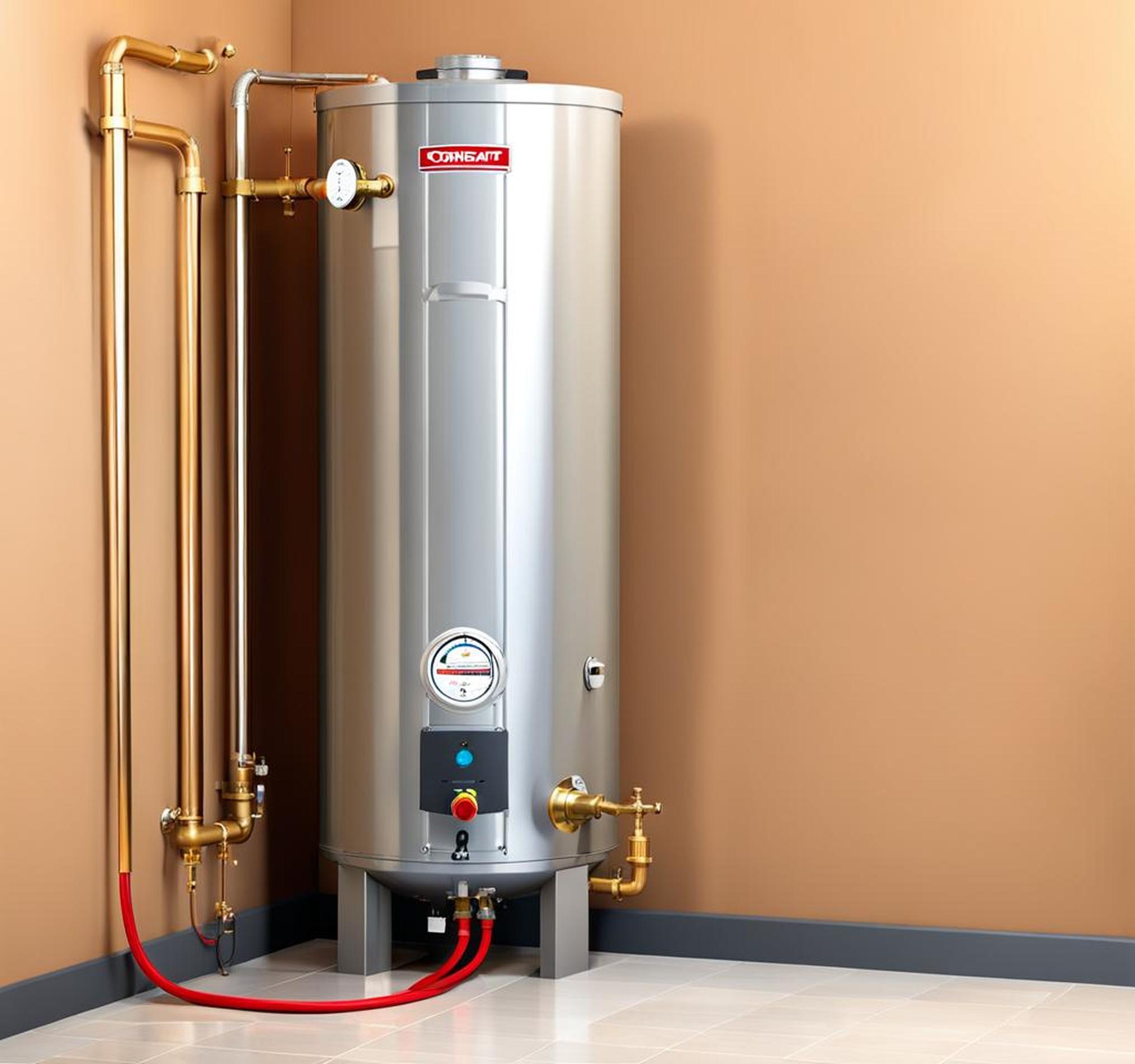 why does my hot water heater overflow keep discharging water