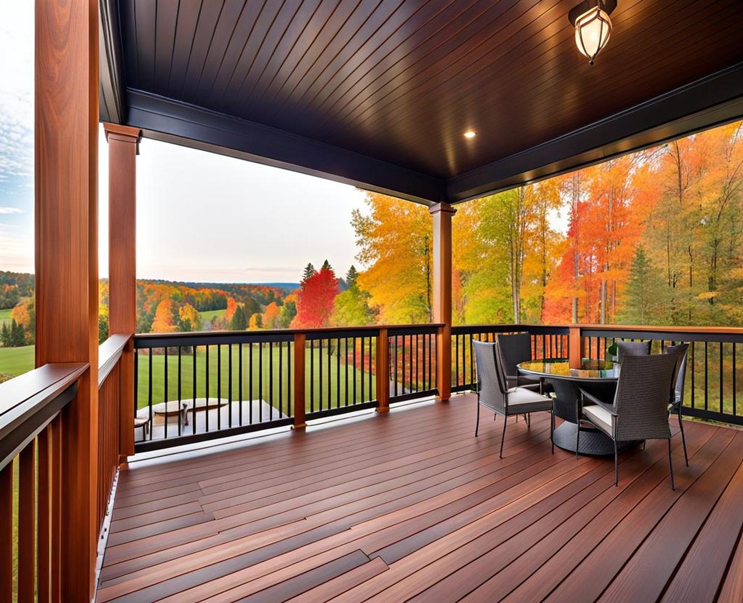 house and deck color combinations