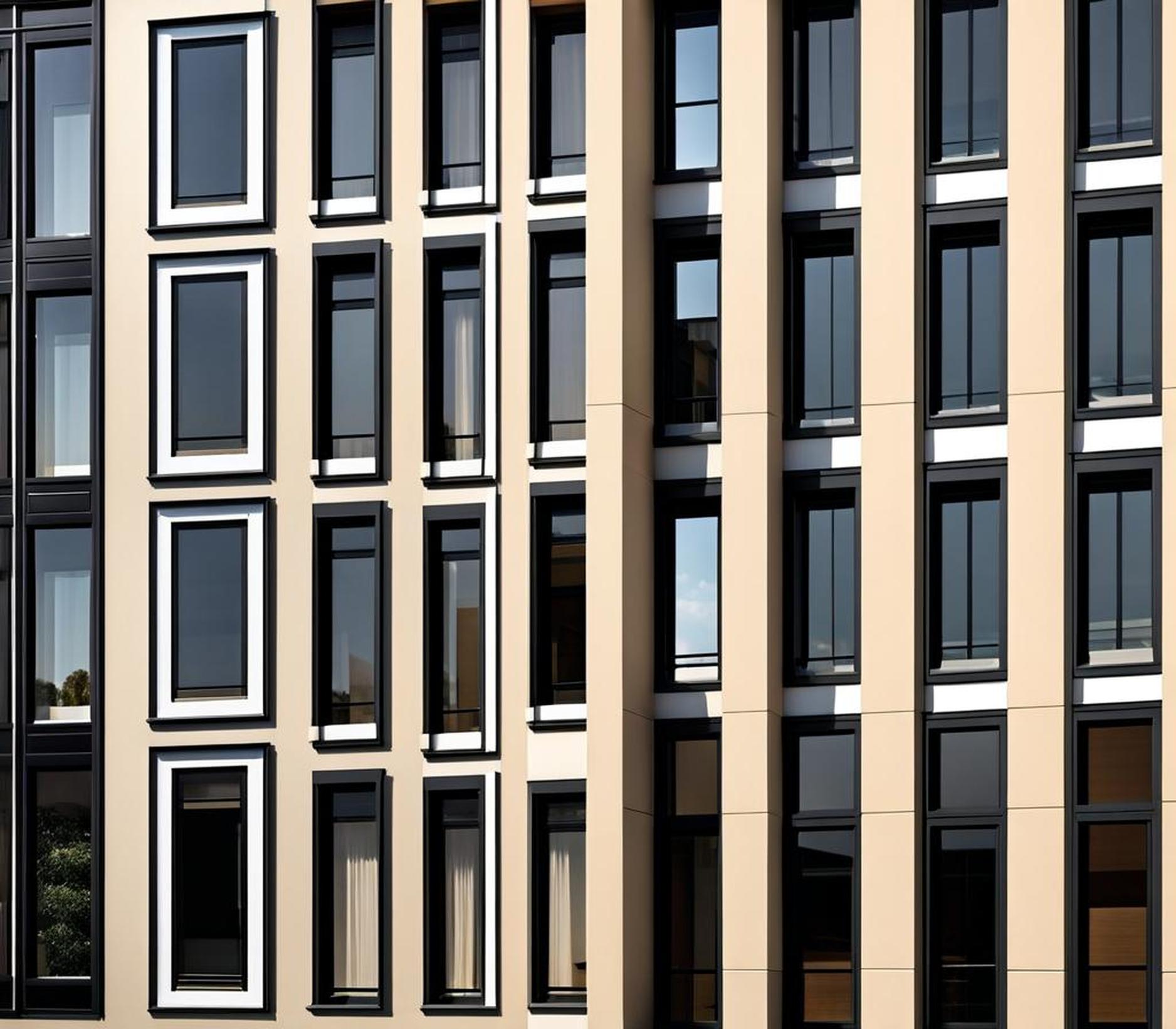 houses with black windows