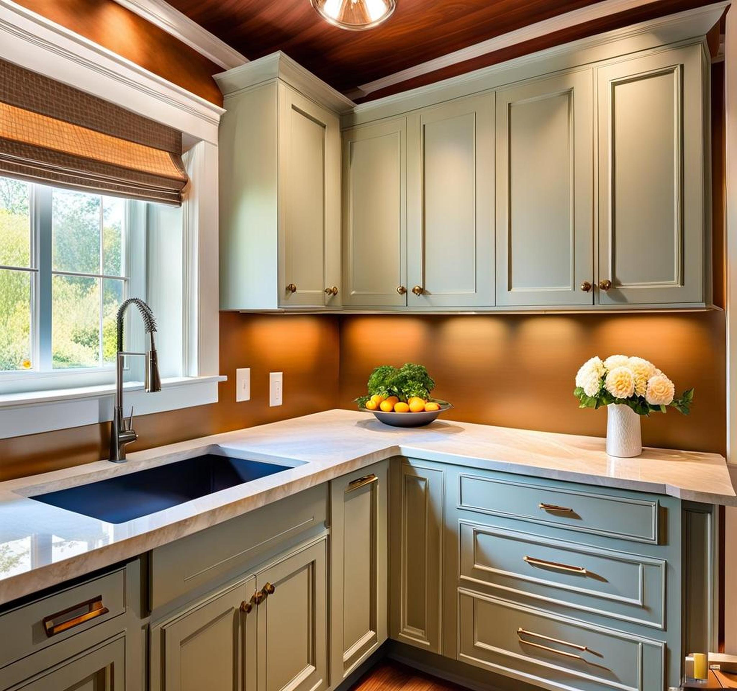 how to cover inside of kitchen cabinets