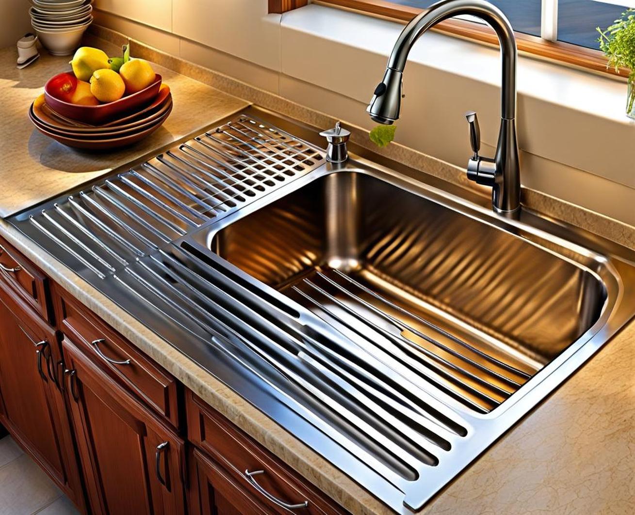 drain boards for kitchen sinks
