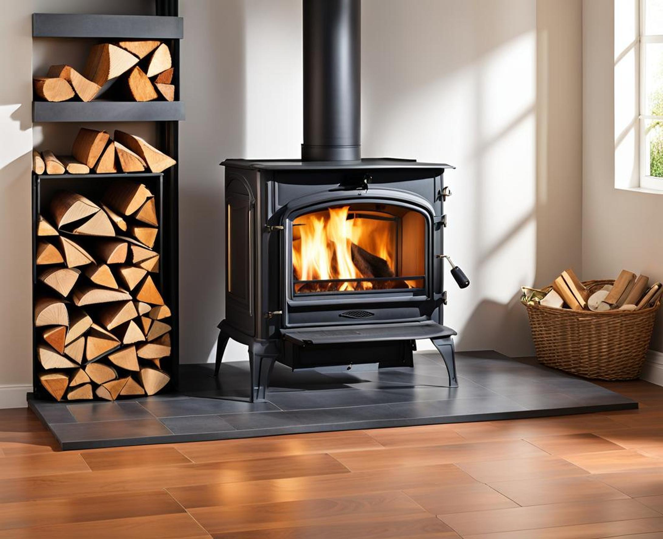 installing wood stove in fireplace