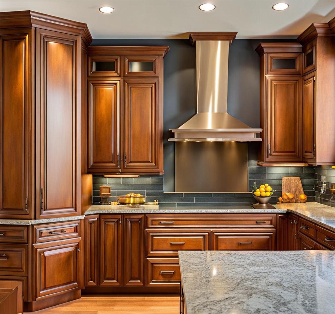 how to refinish kitchen cabinets with stain