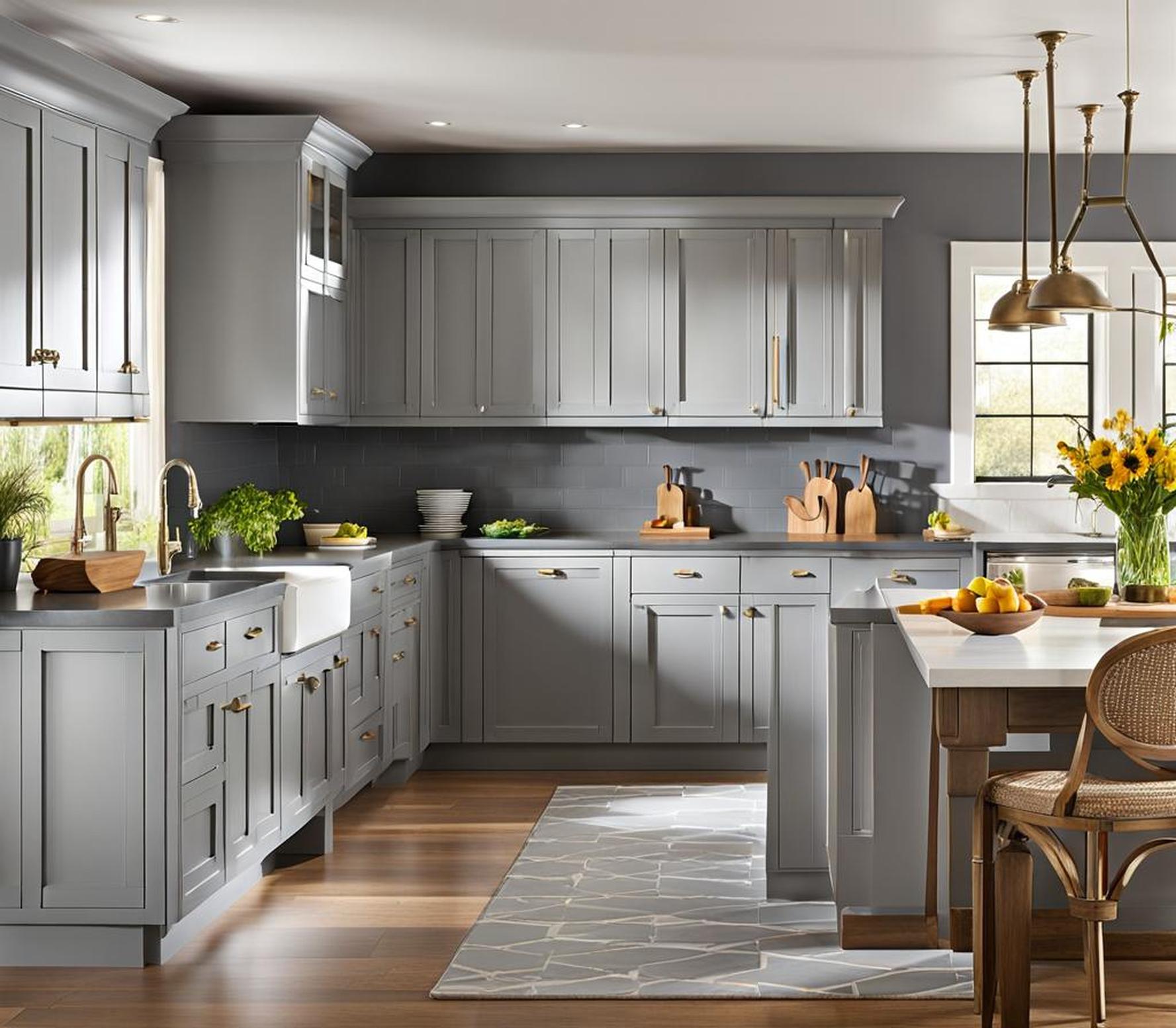 grey paint colors kitchen