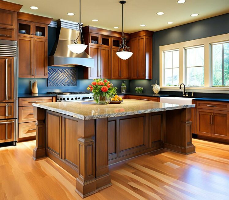 Utilize Your Kitchen's Full Footprint with an Island Overhang