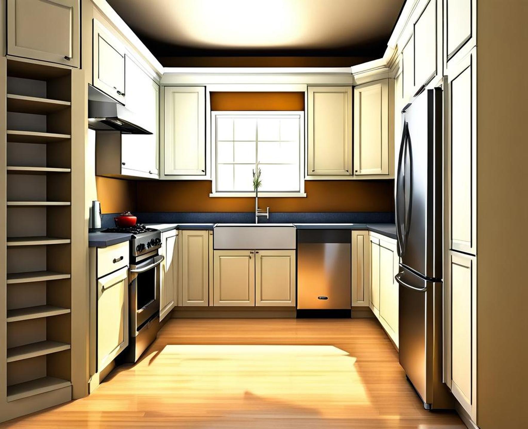 small kitchen layout plans