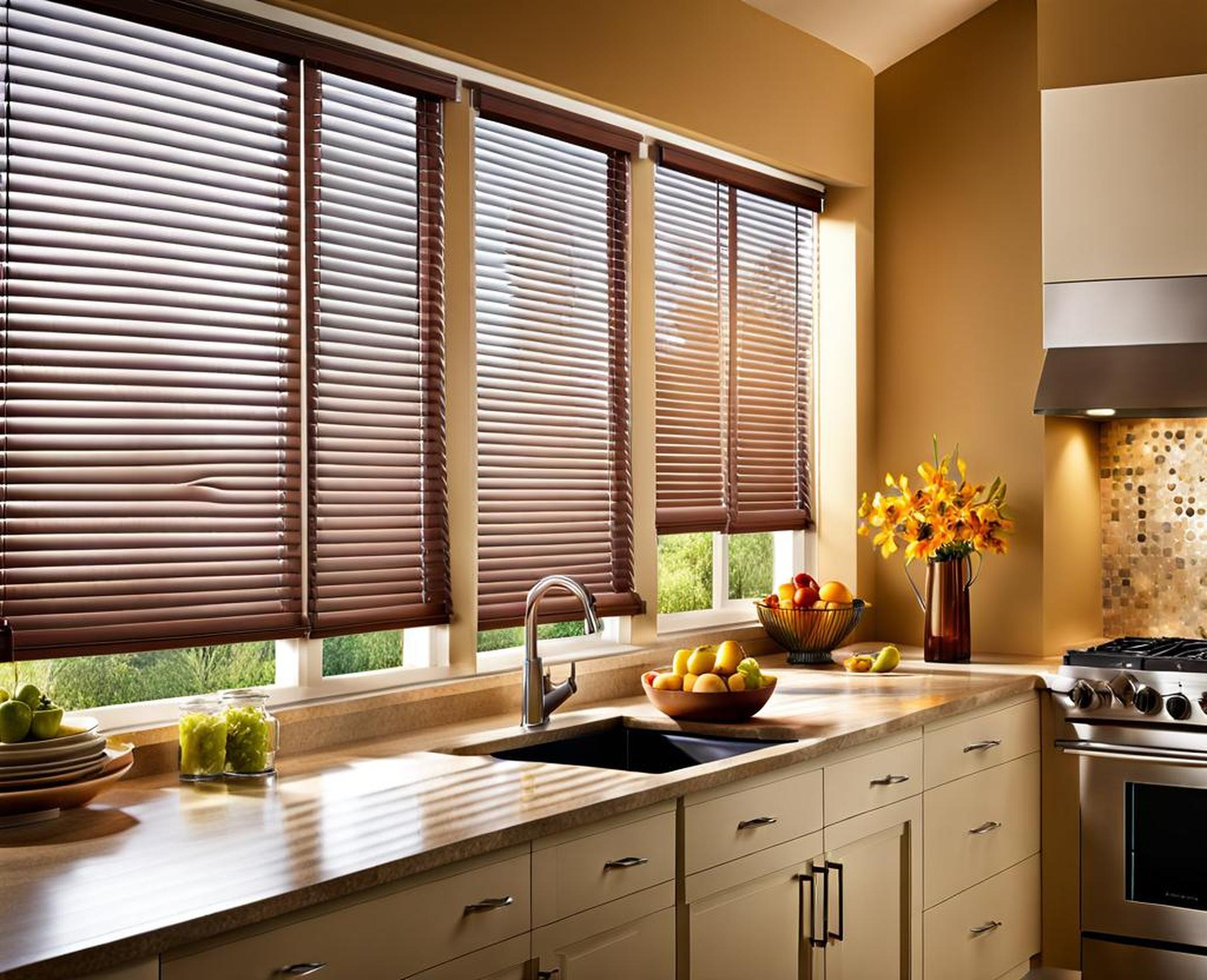 blinds for a kitchen window