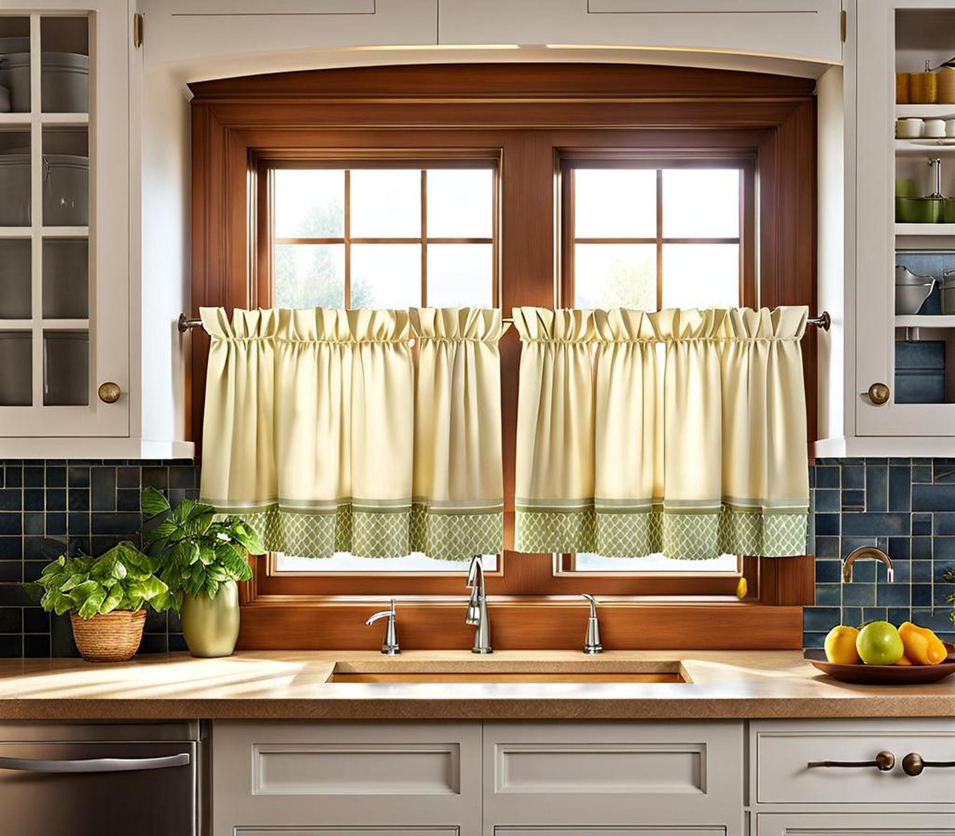 curtains for kitchen window over sink