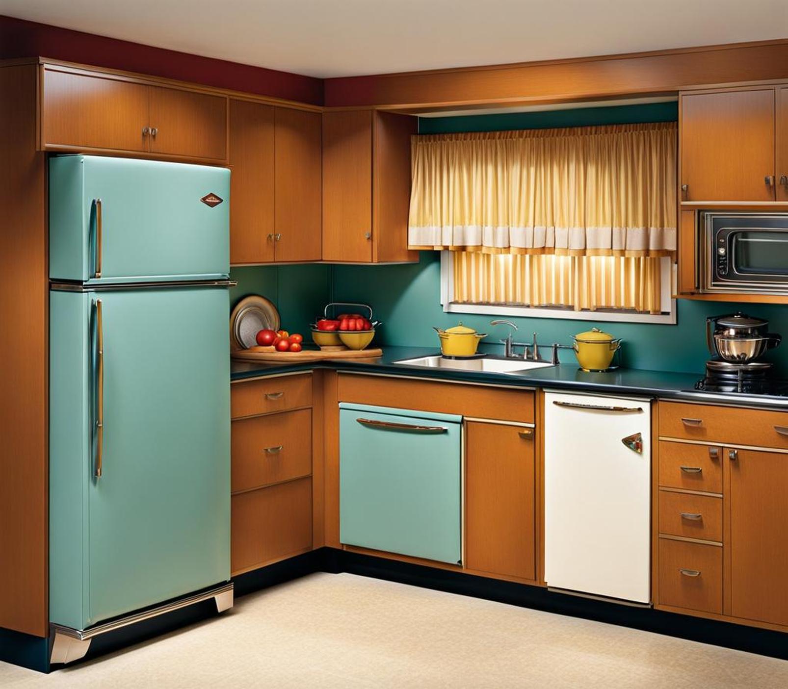 kitchens from the 1950s