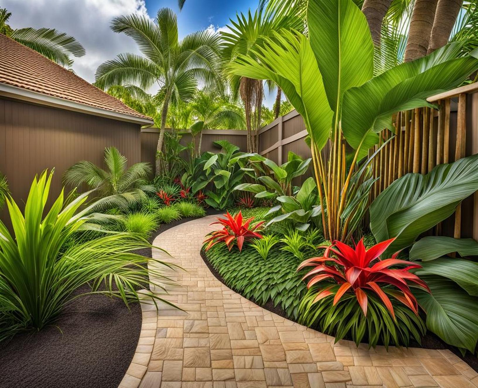 tropical landscaping ideas for backyard