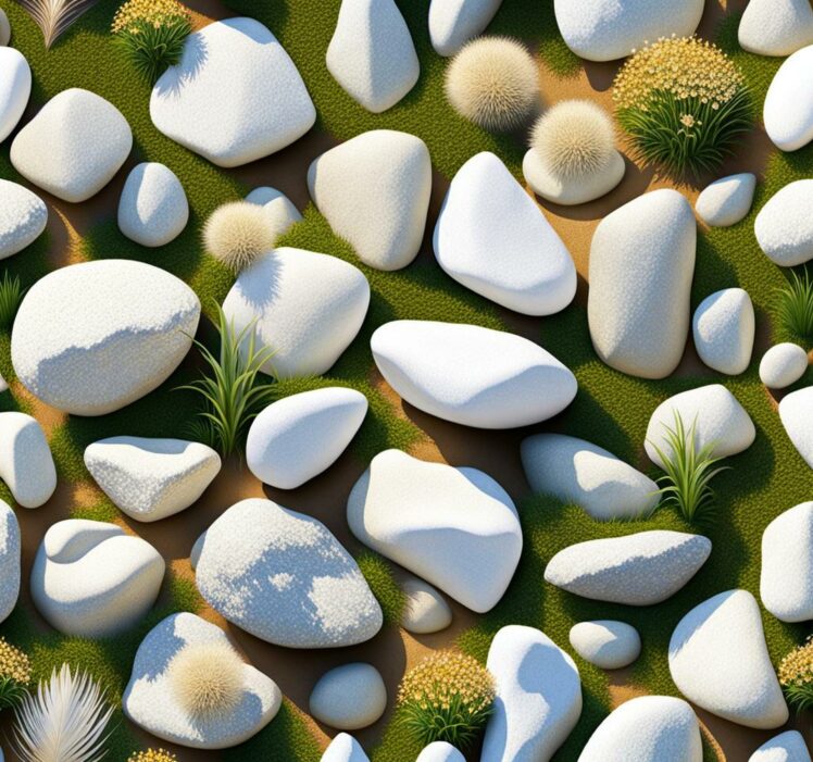 Pure White Rocks Sparkle Up Your Garden With Dazzling White Rocks - Tiponthetrail.com
