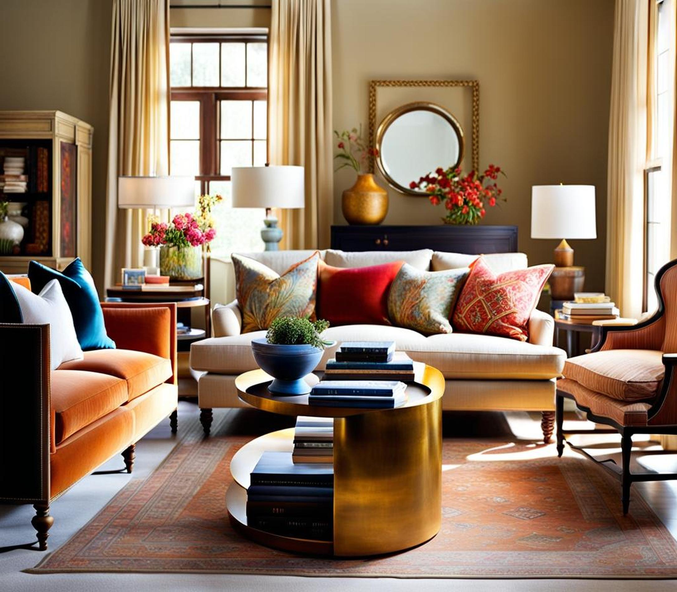 Mismatched Living Room Furniture? How to Tie it All Together