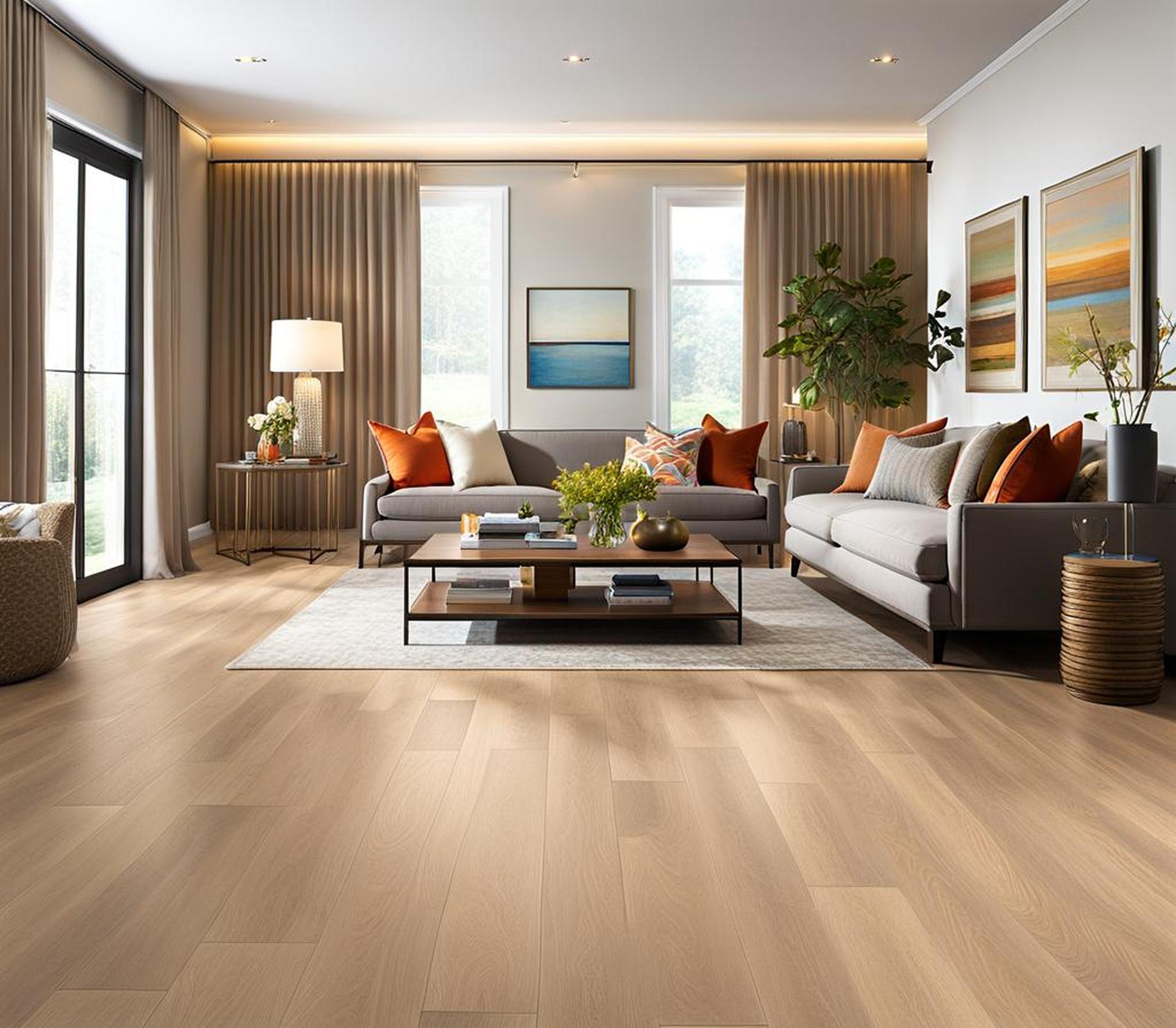 types of flooring for living room