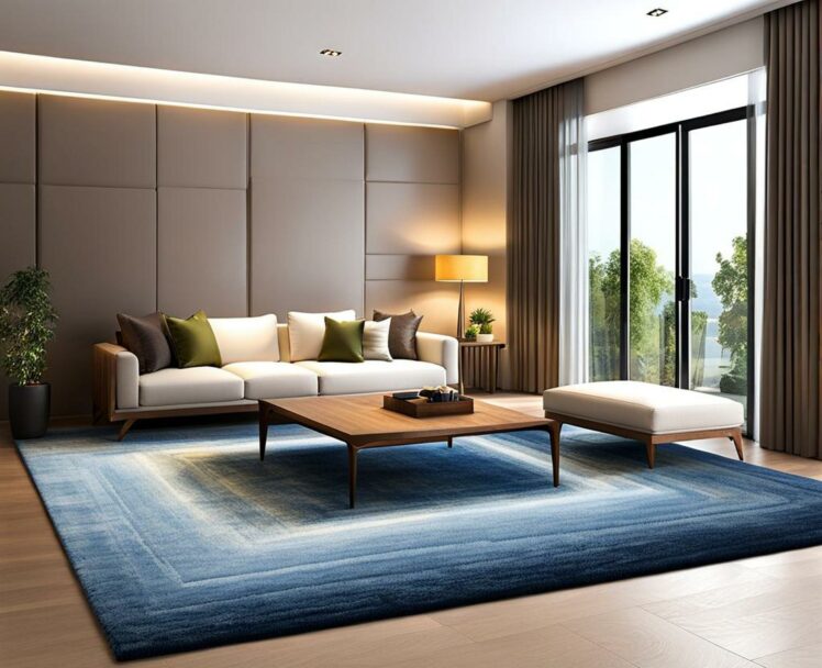 The Key to Choosing the Best Living Room Rug Size - Tiponthetrail.com