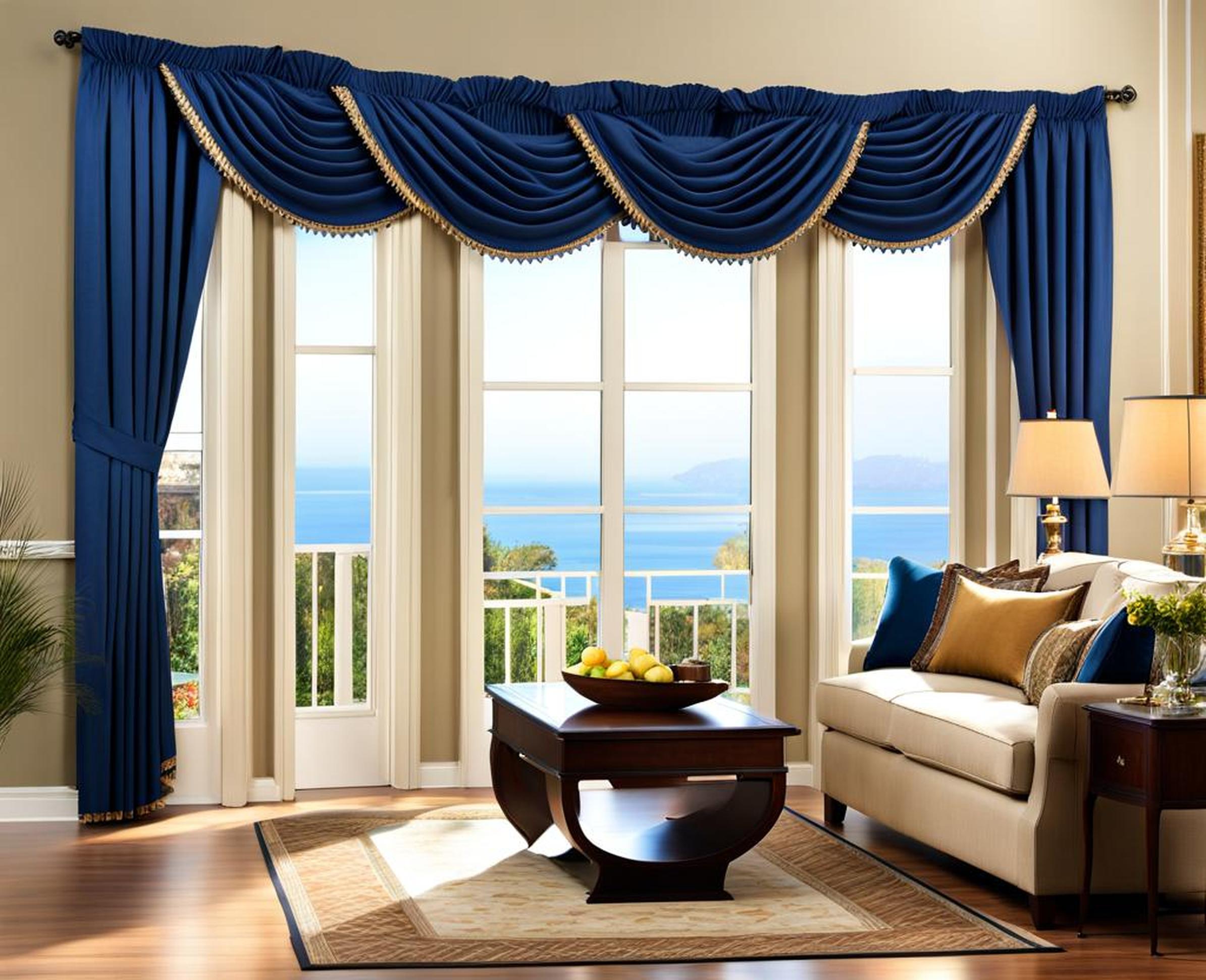 window valances for living room