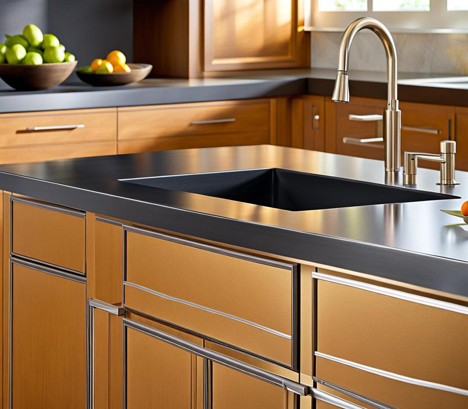 Quickly Upgrade Your Countertops With Metal Trim