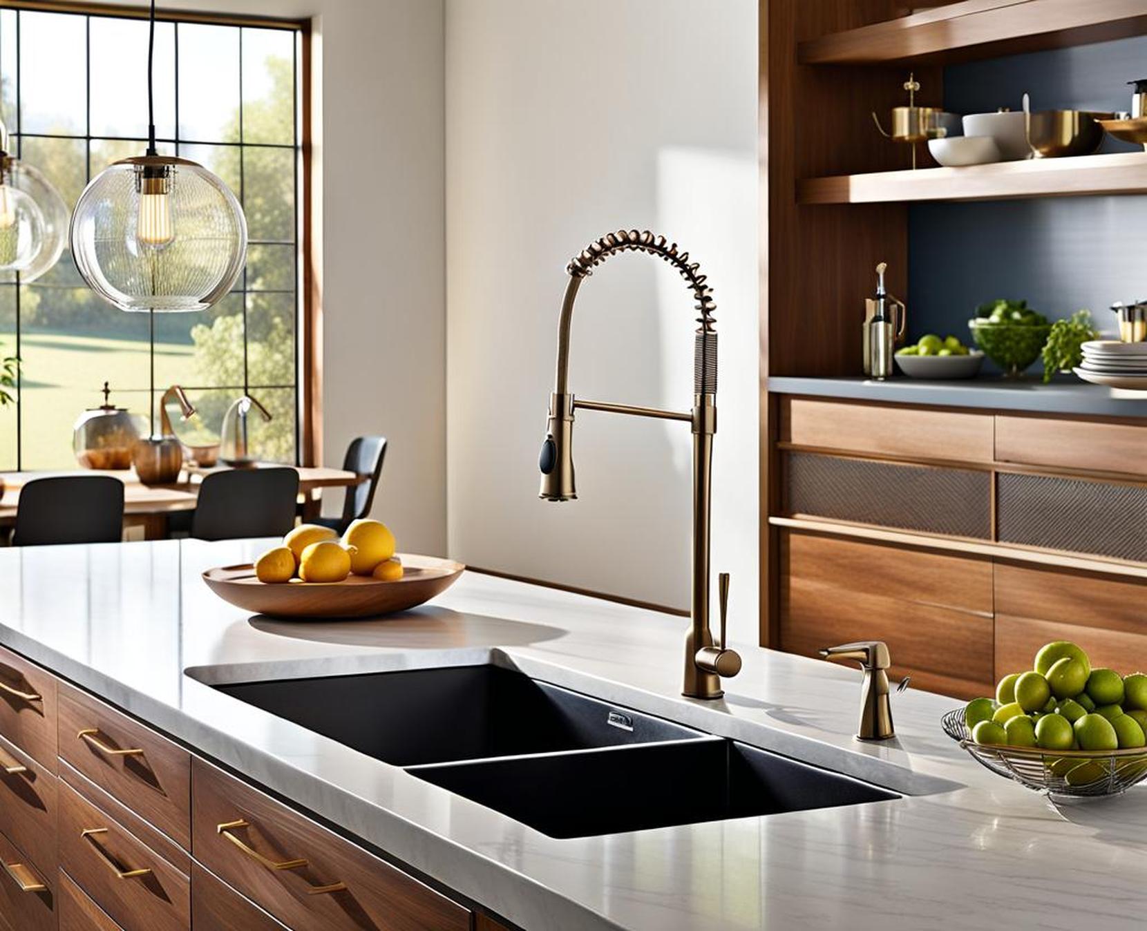 Modernize Your Kitchen With Mid Century Faucets