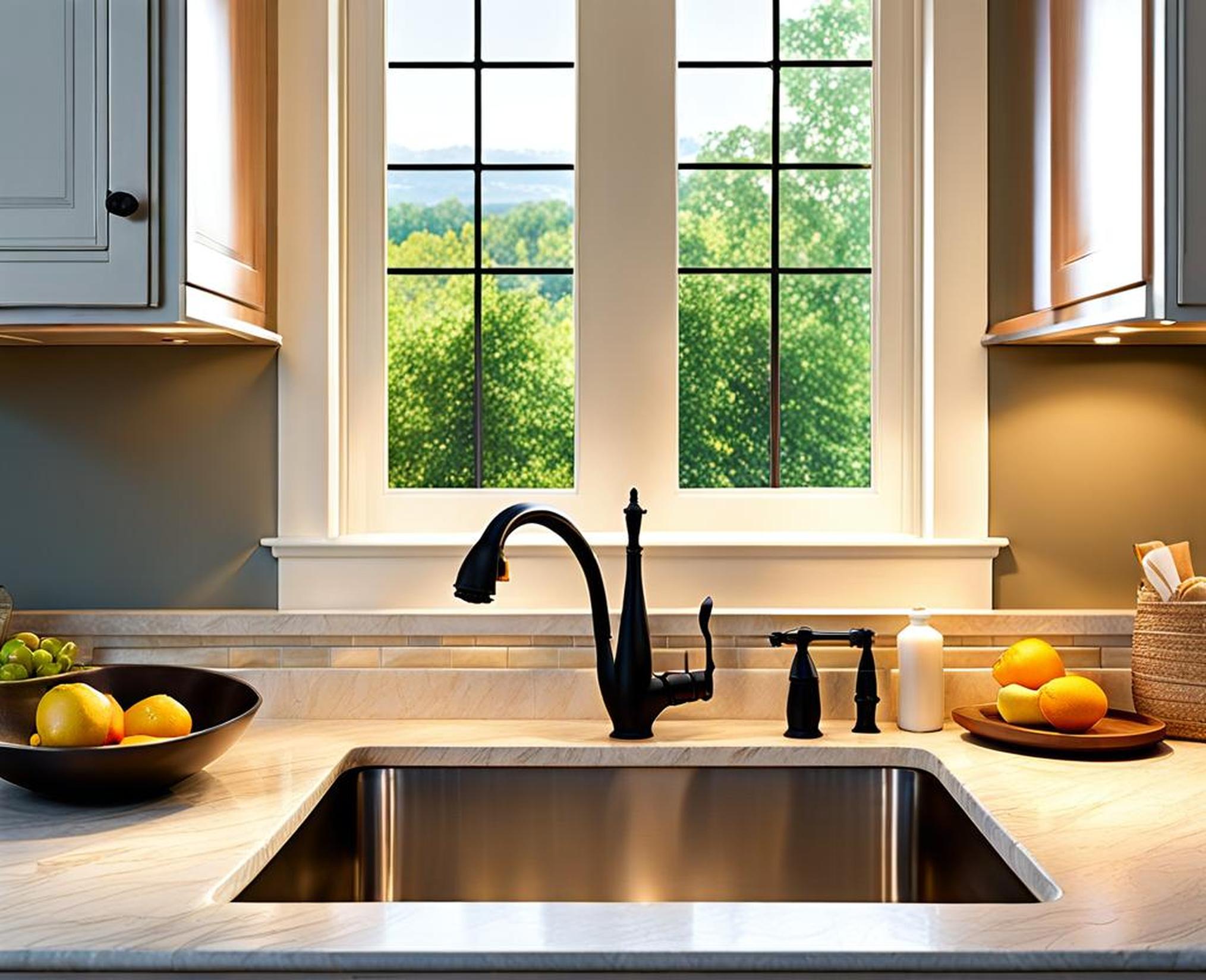 The Secret to a Photo-Worthy Kitchen Sink Area